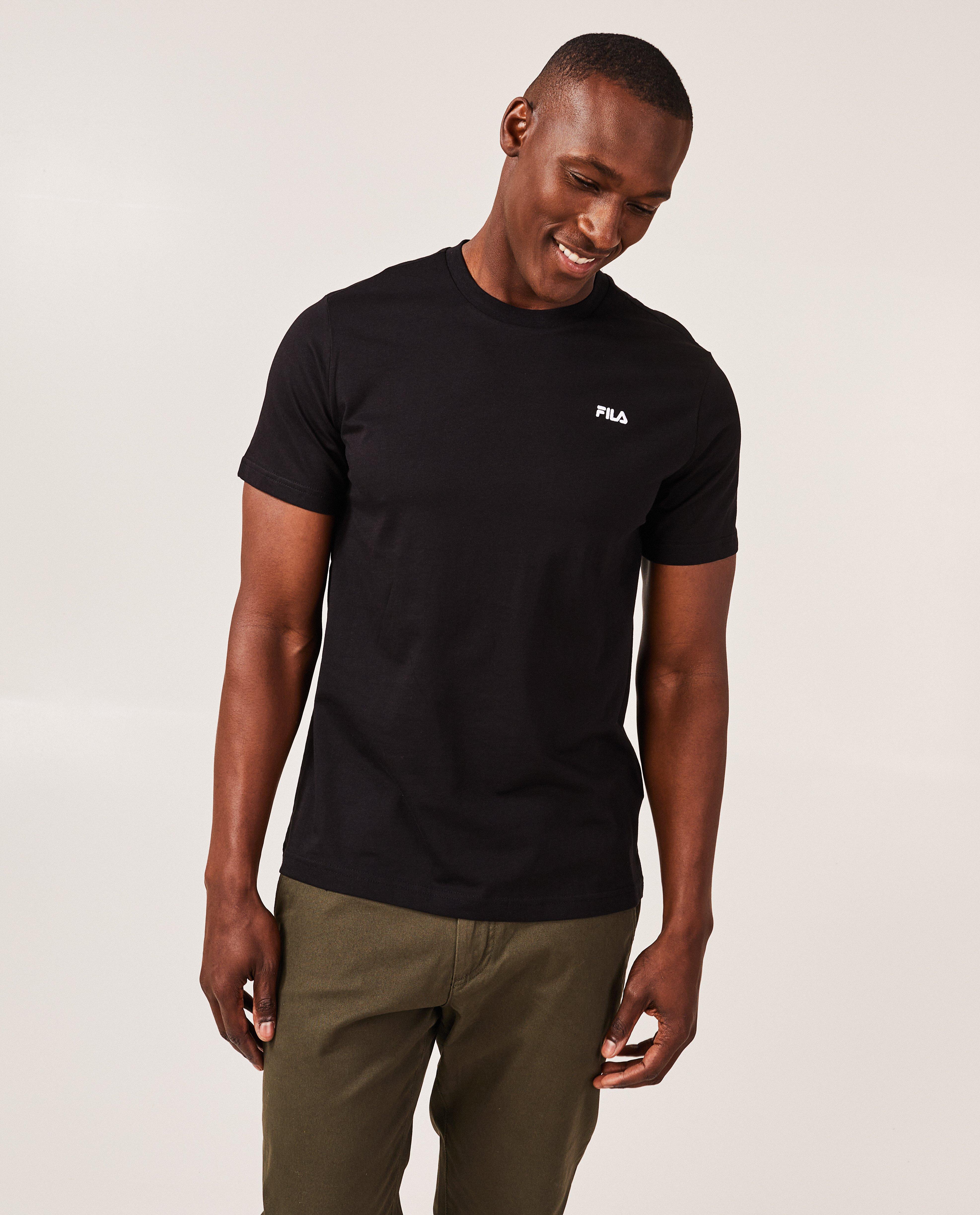 T-shirts - Wit T-shirt met borduursel