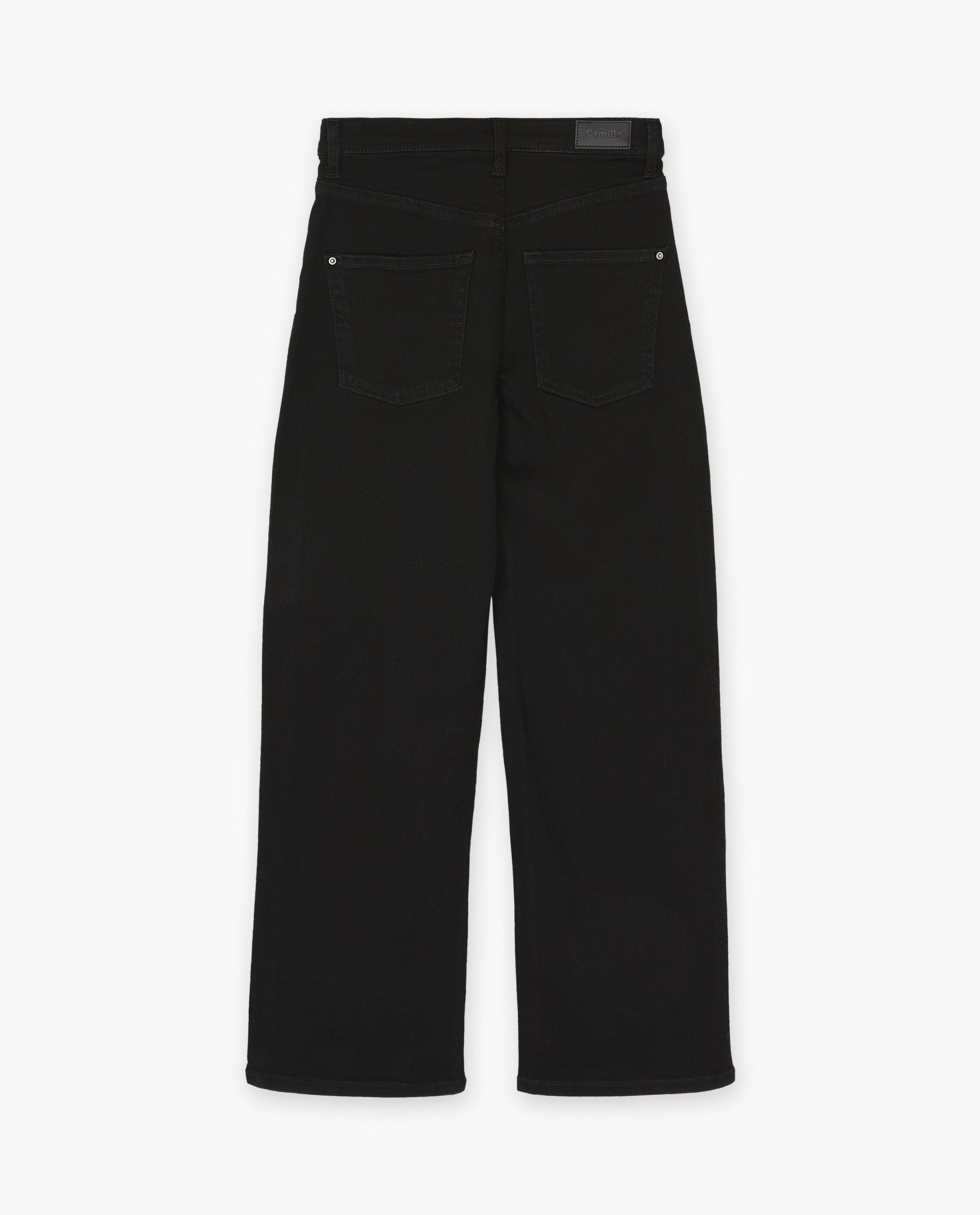 Jeans - Jeans met strass-steentjes, straight fit, 4-14 jaar