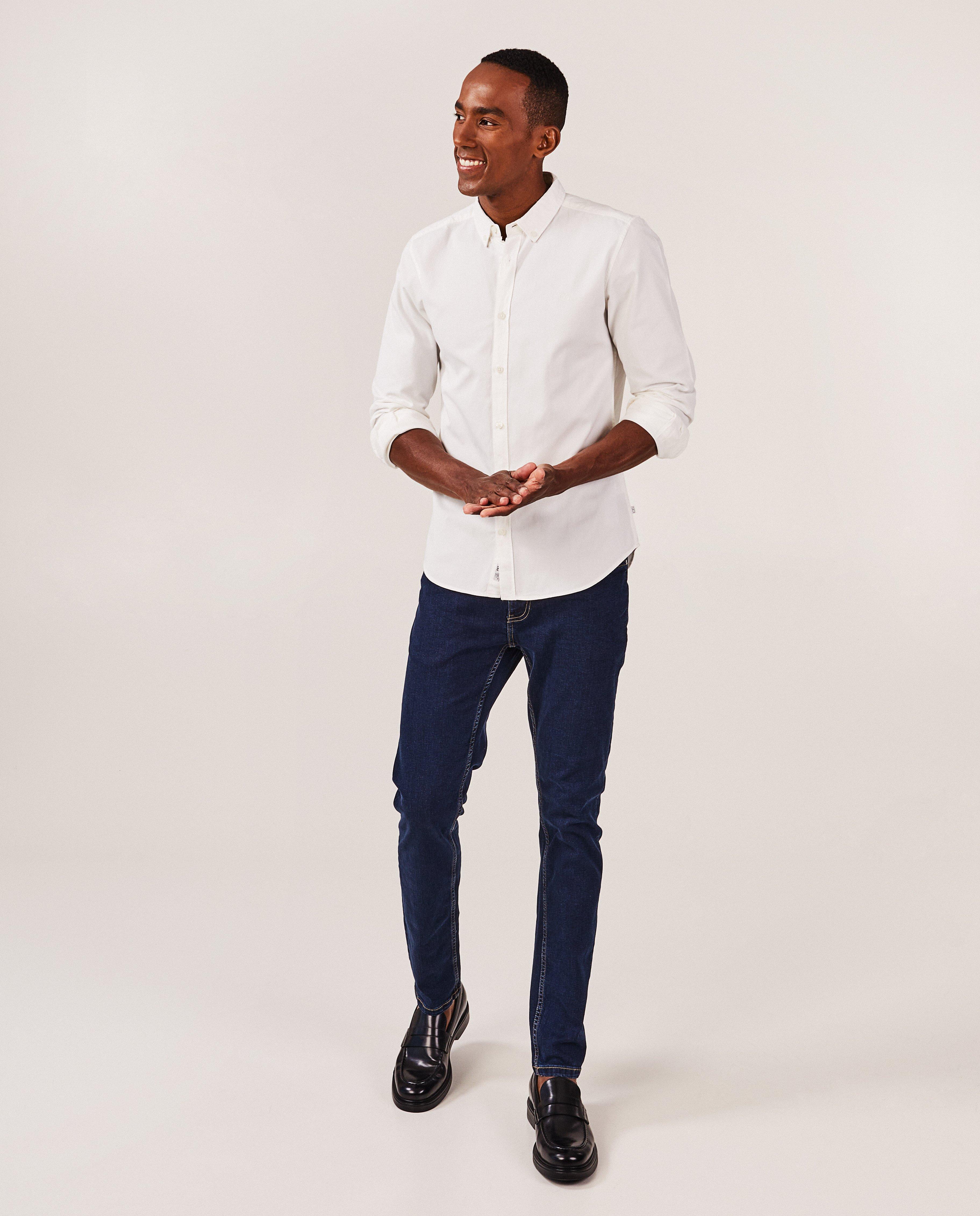 Chemise blanche, slim fit - null - S. Oliver