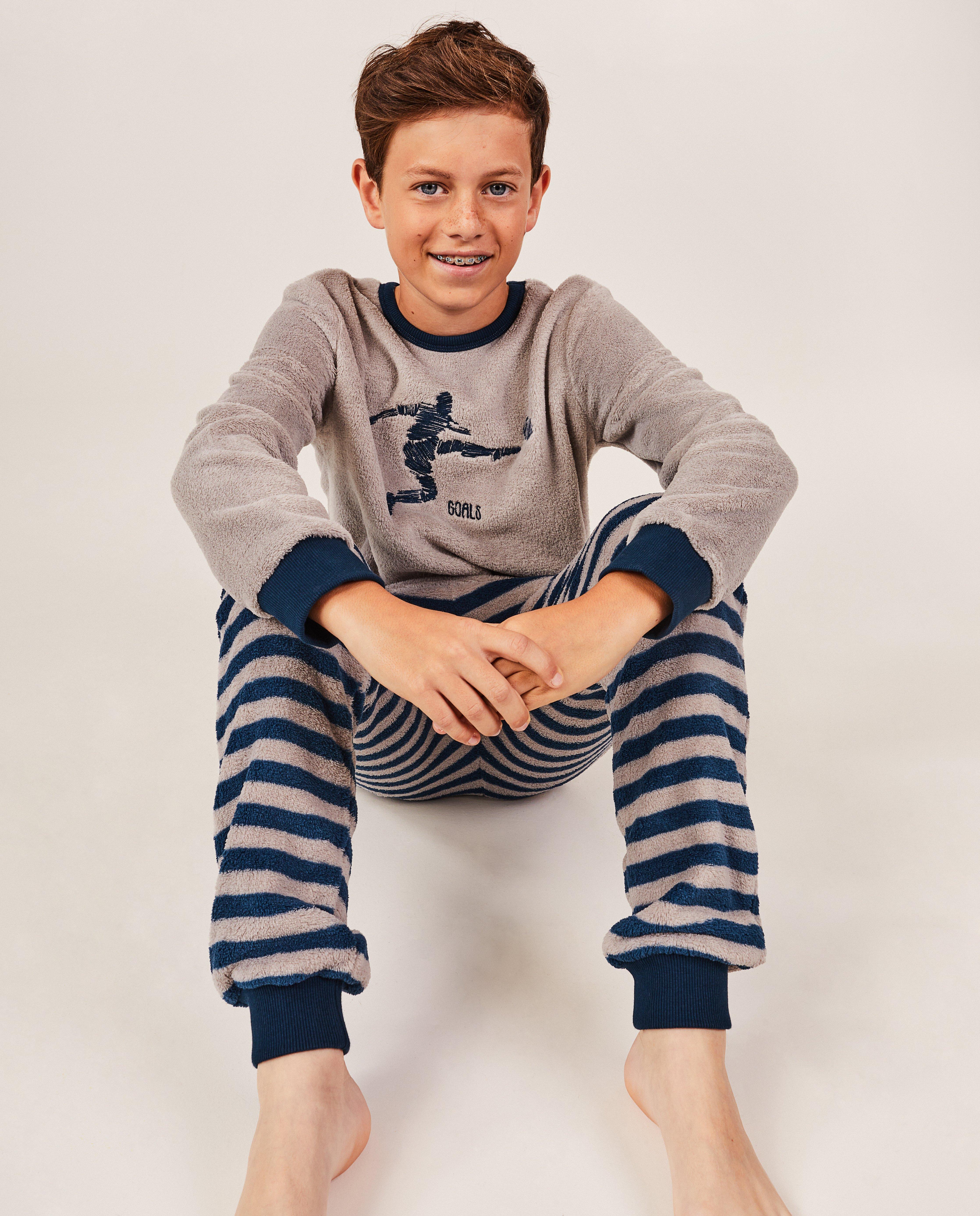 Nachtkleding - Fleece pyjama met print