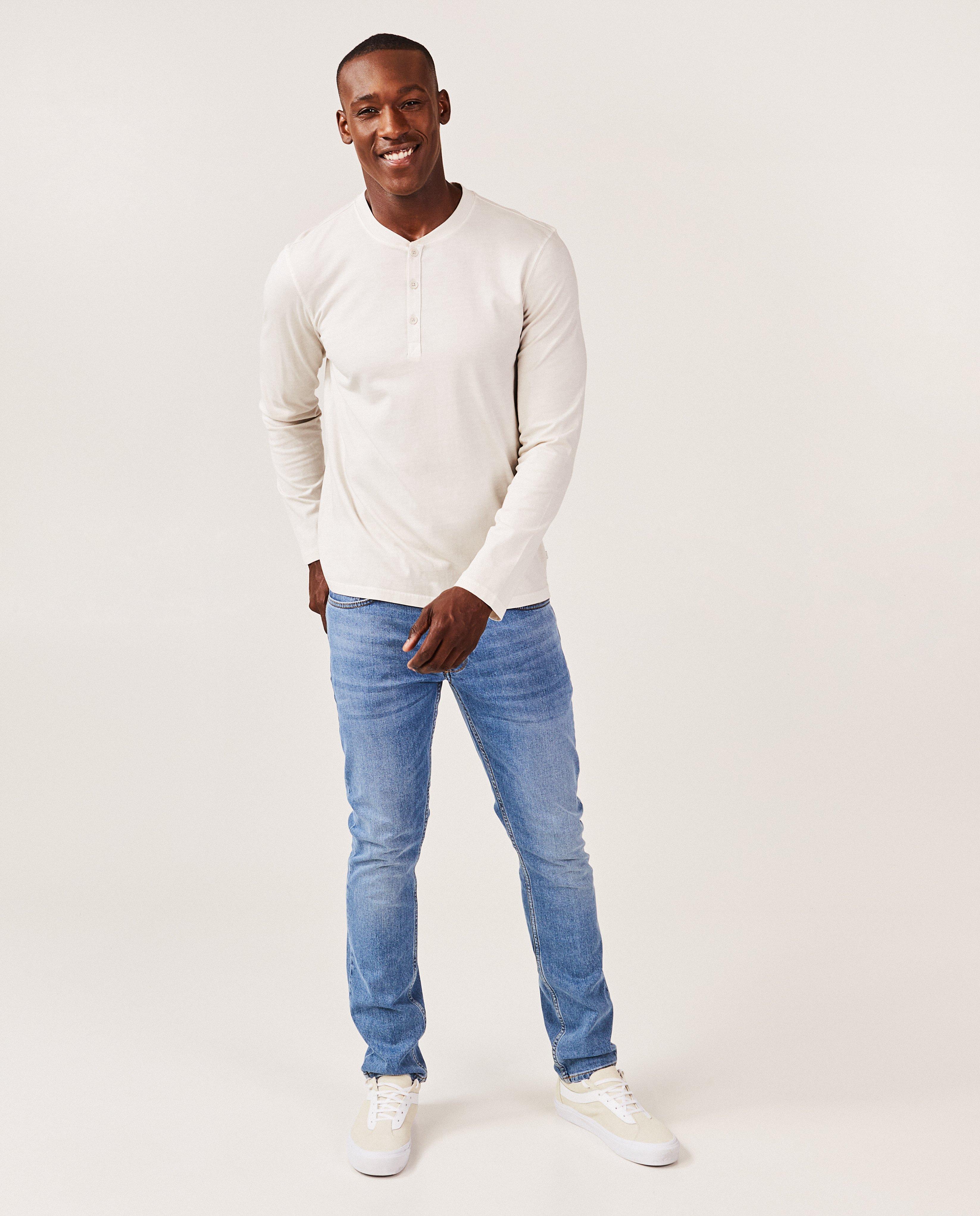 Offwhite longsleeve met knopen - null - S. Oliver