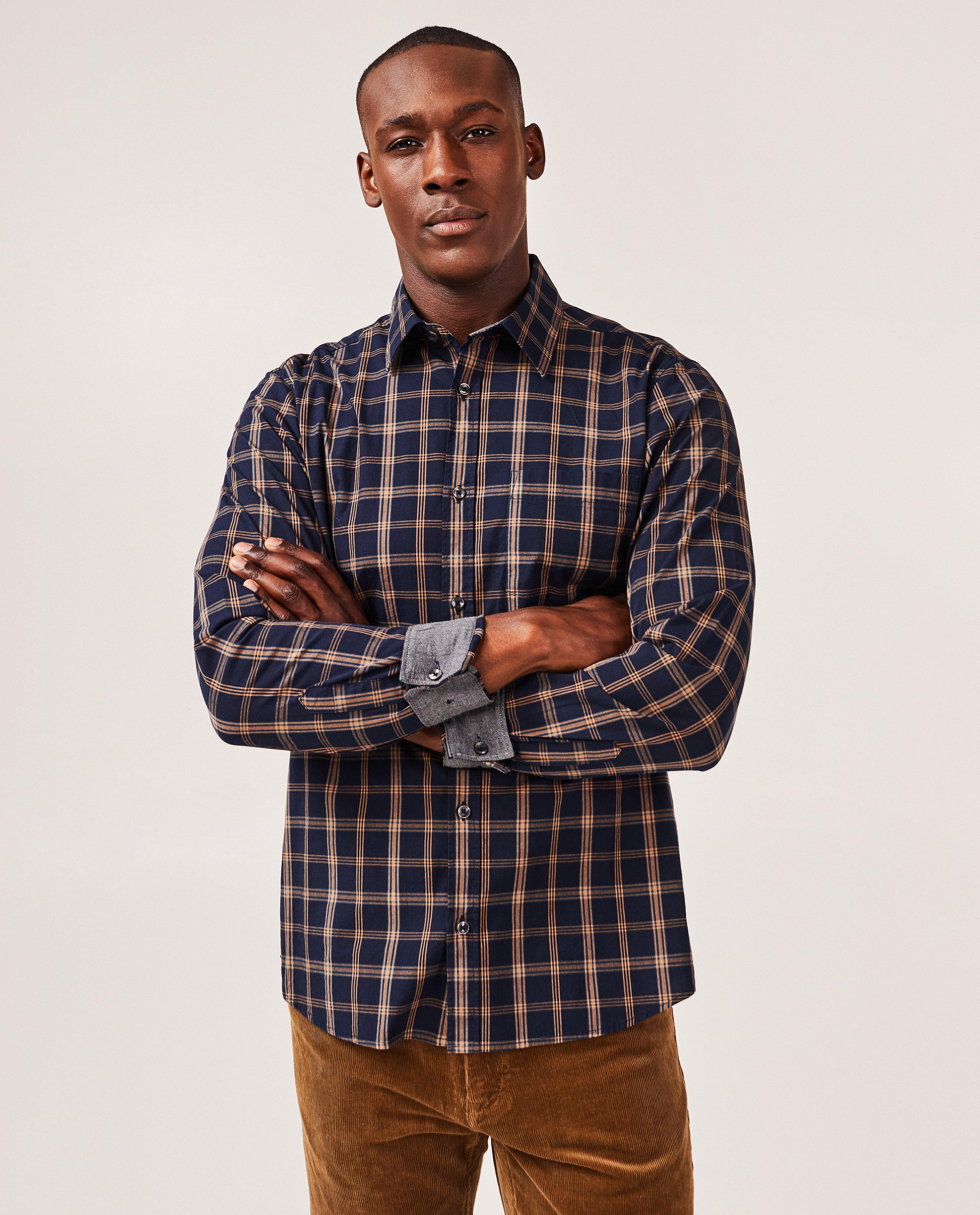 Hemden - Geruit hemd, slim fit