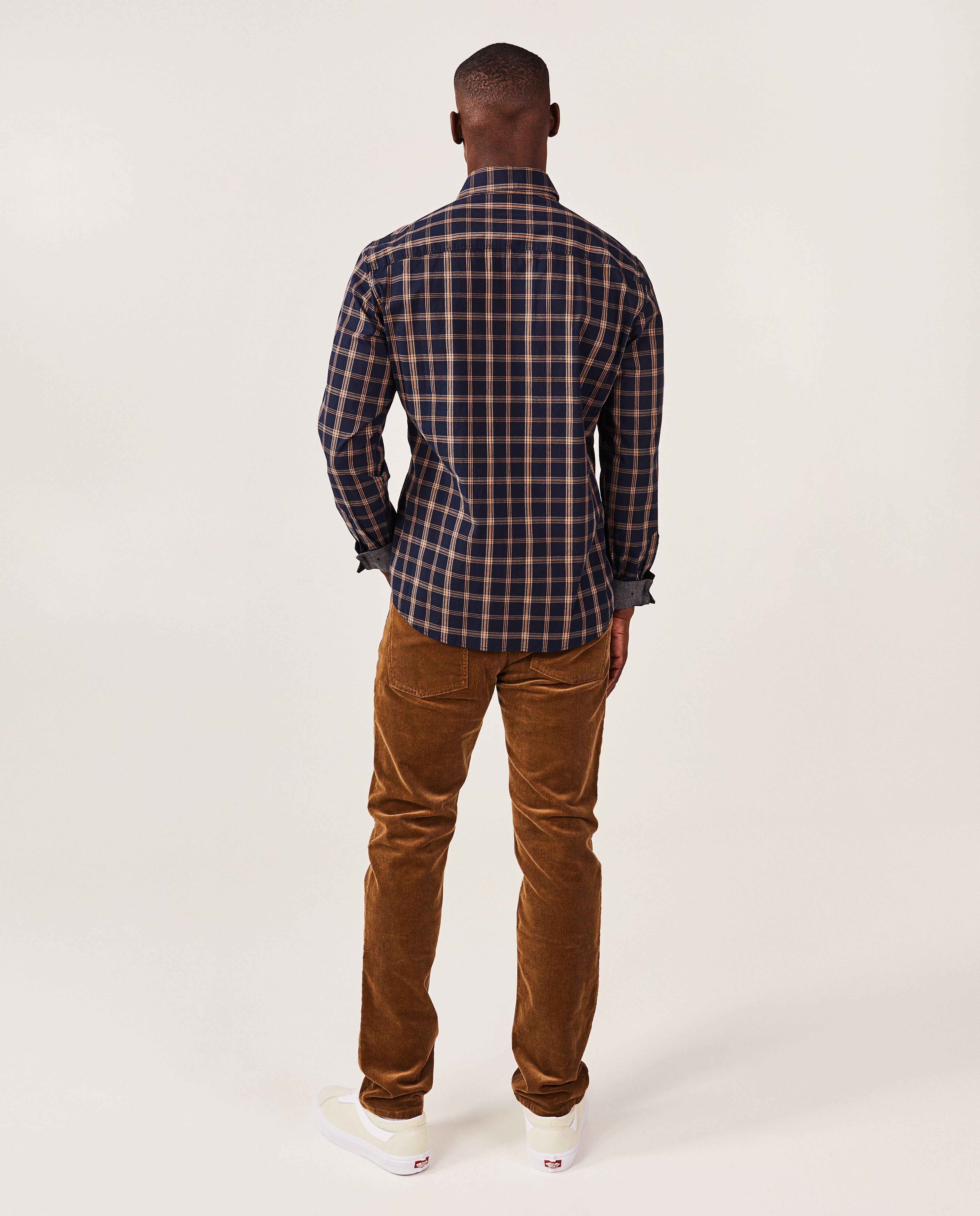 Hemden - Geruit hemd, slim fit