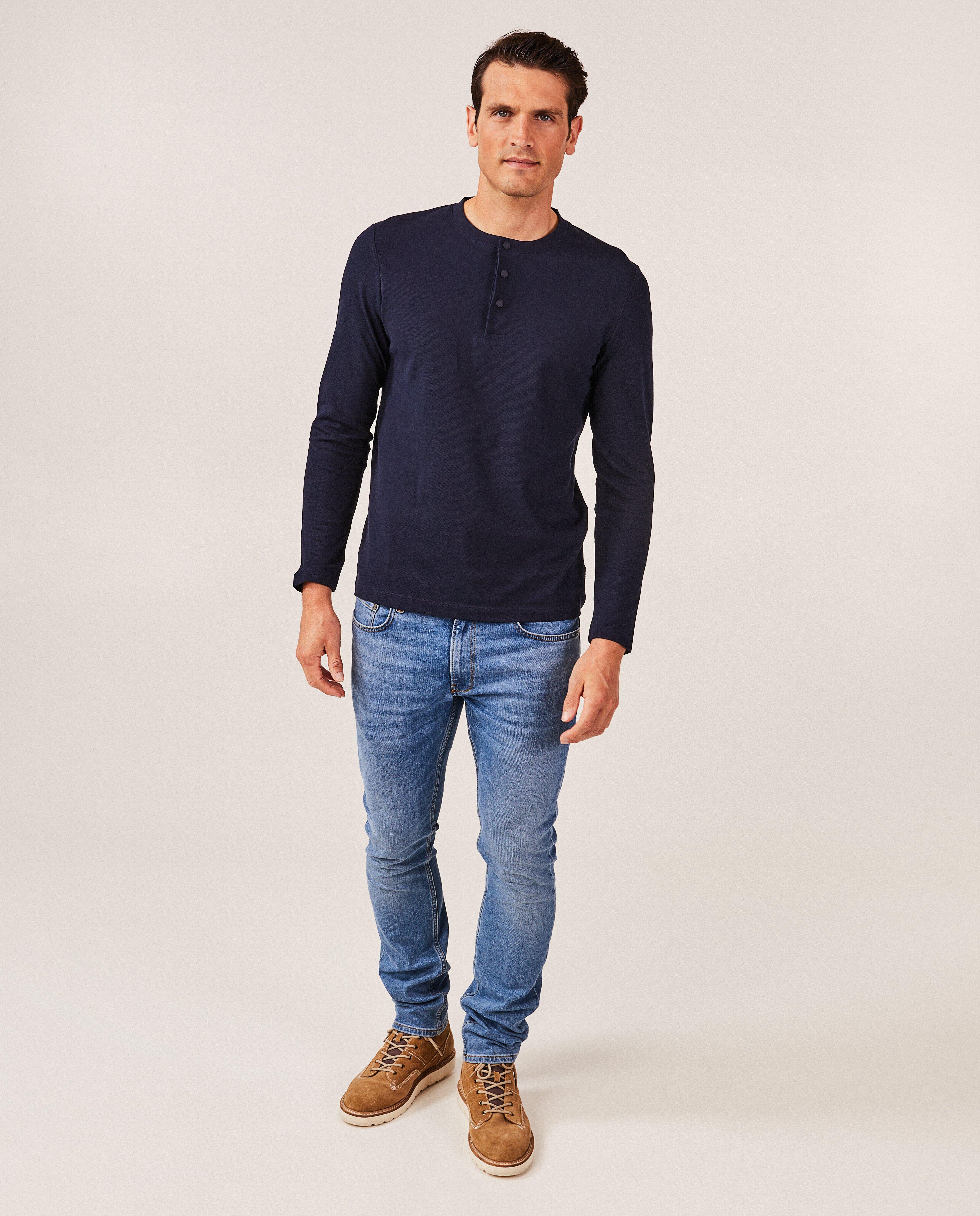 Longsleeve met structuur - null - S. Oliver