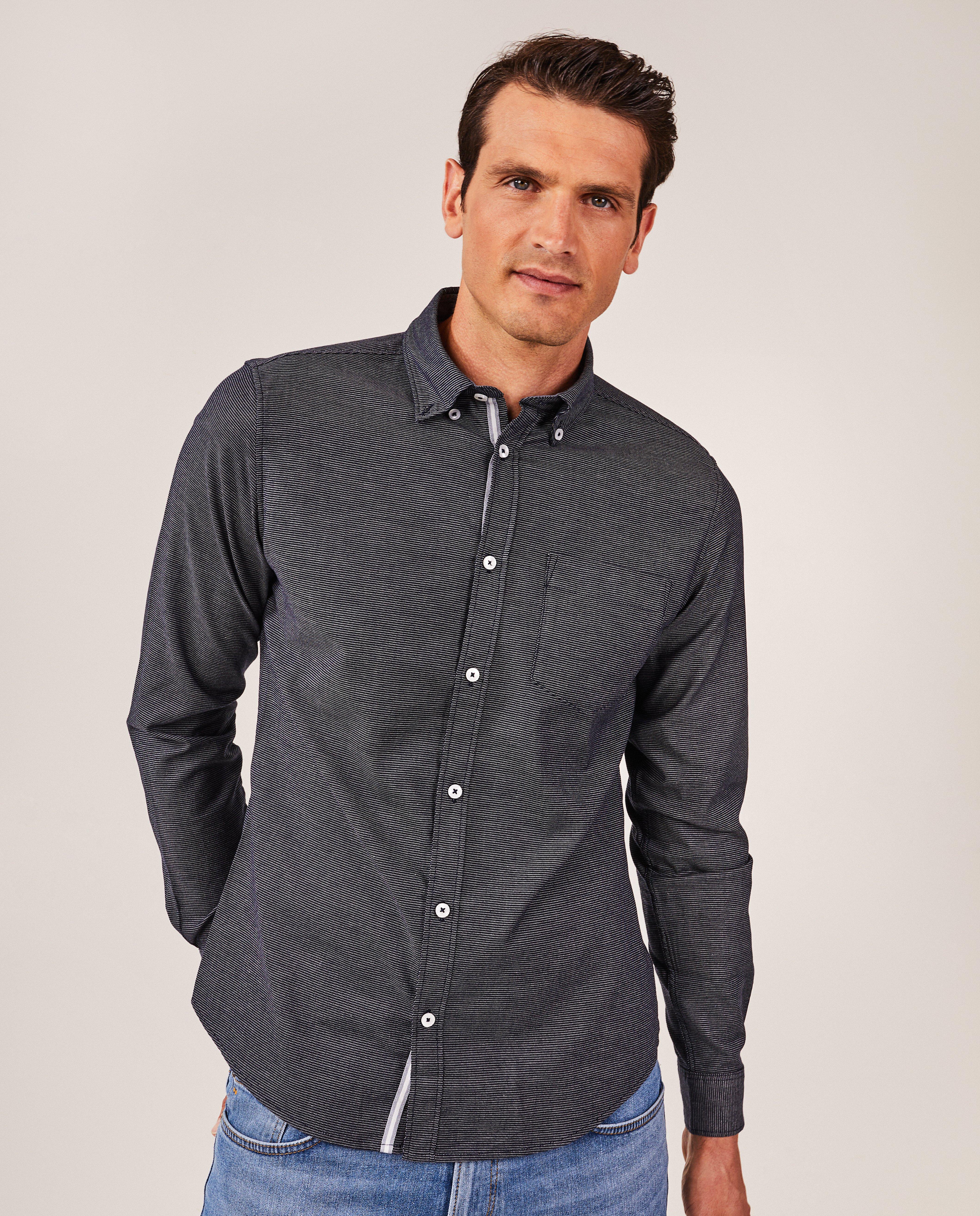 Hemden - Hemd met strepen, slim fit