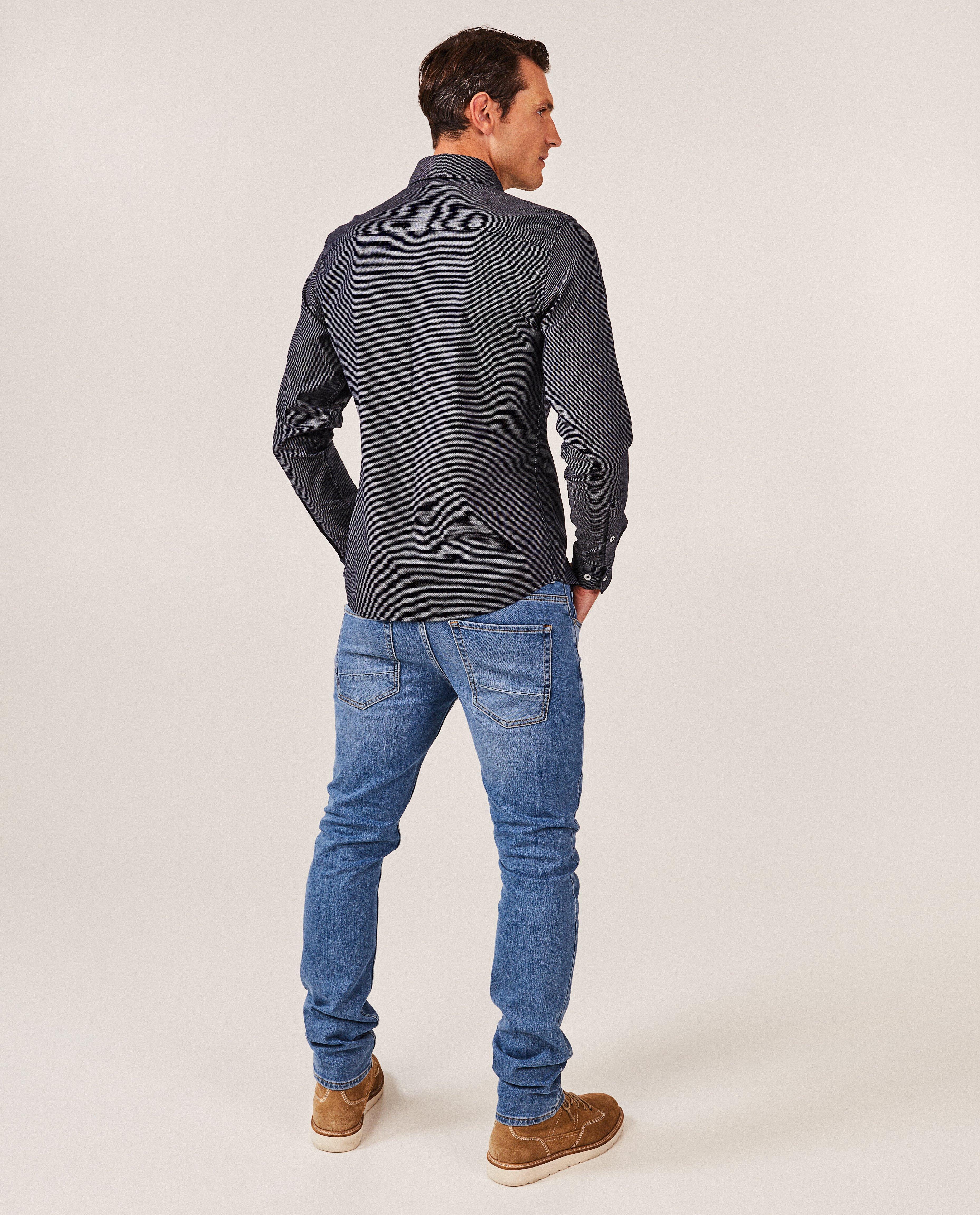 Hemden - Hemd met strepen, slim fit