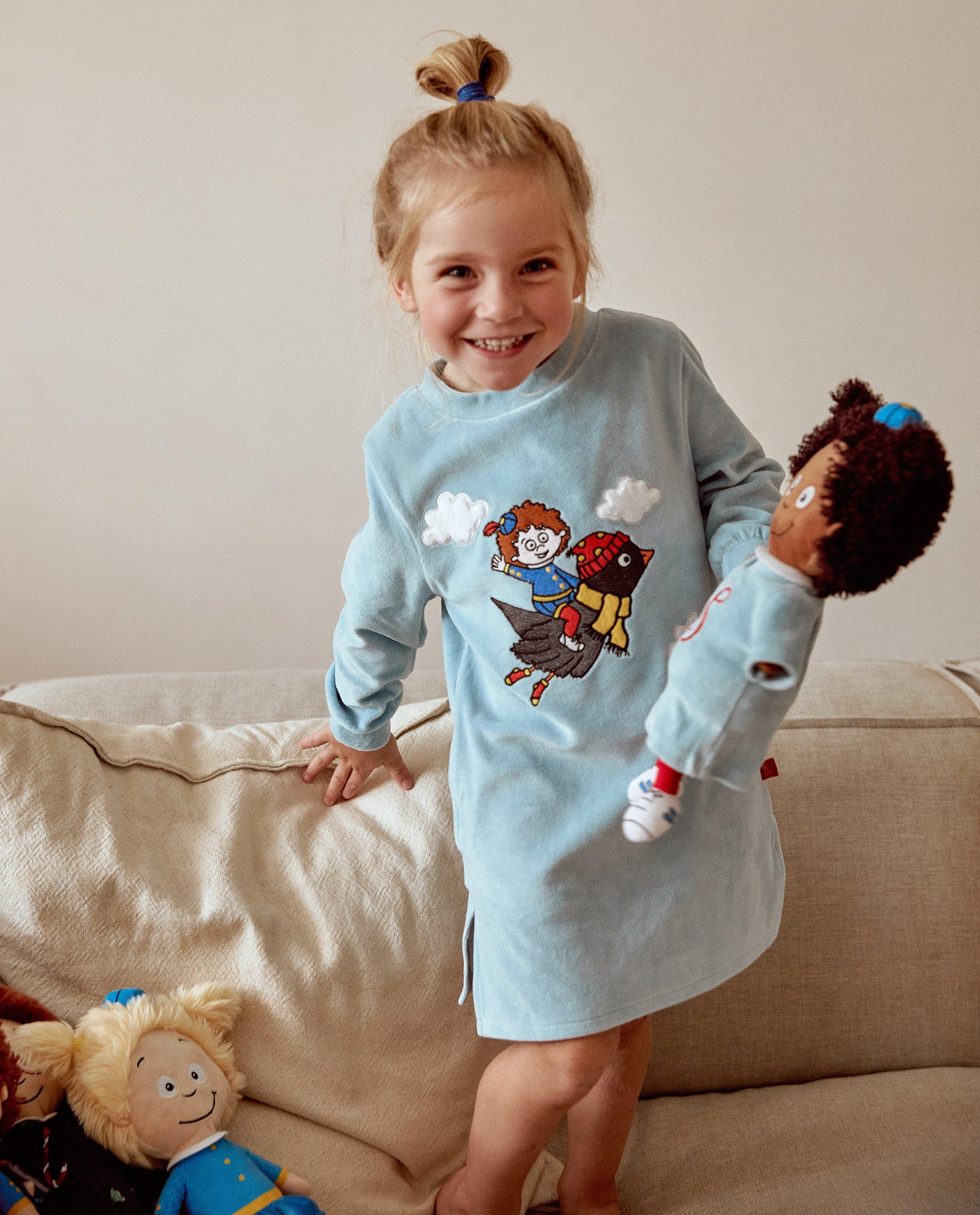Nachtkleding - Spiekpietjespyjama + poppenpyjama