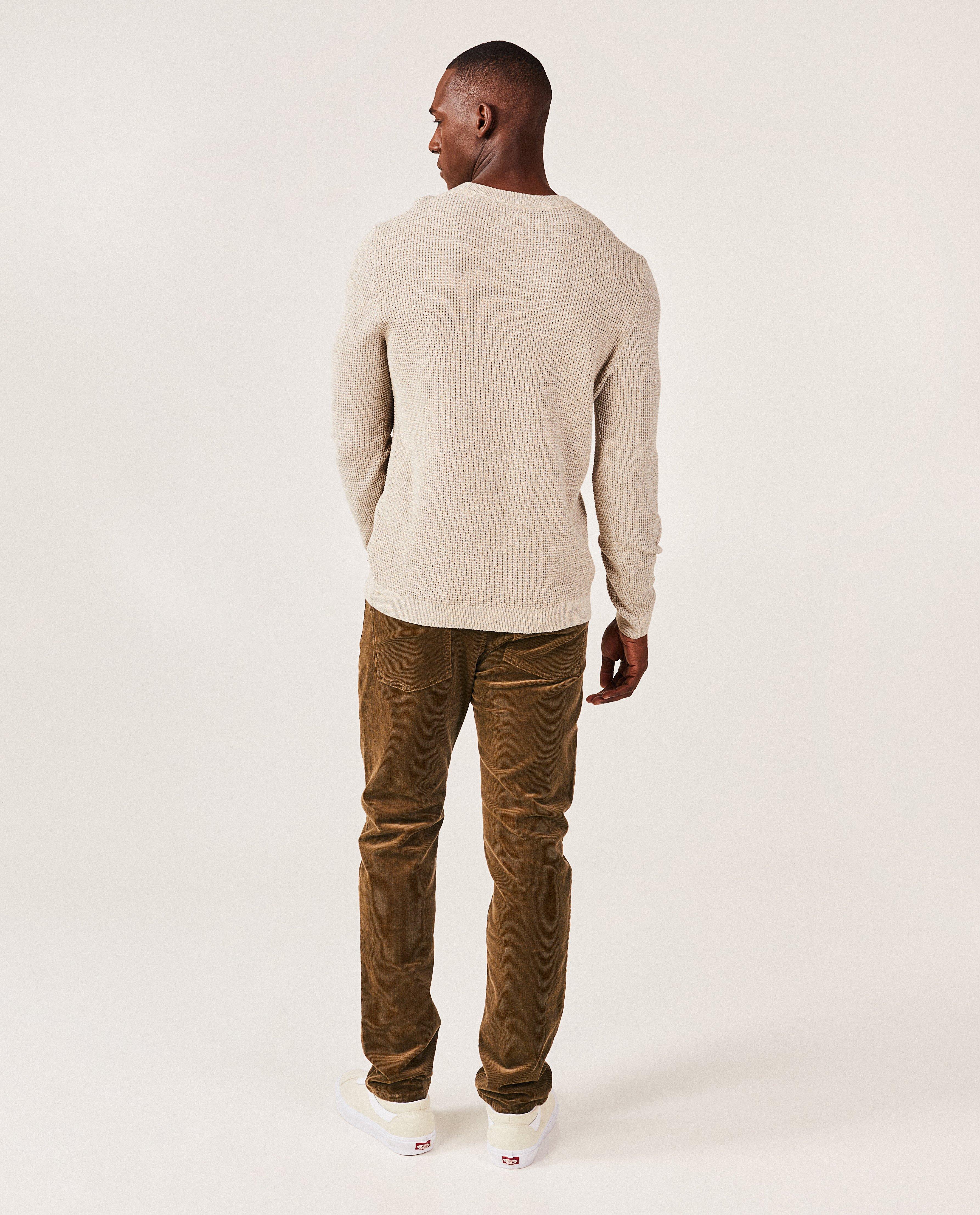 Pantalons - Pantalon en velours côtelé, slim fit