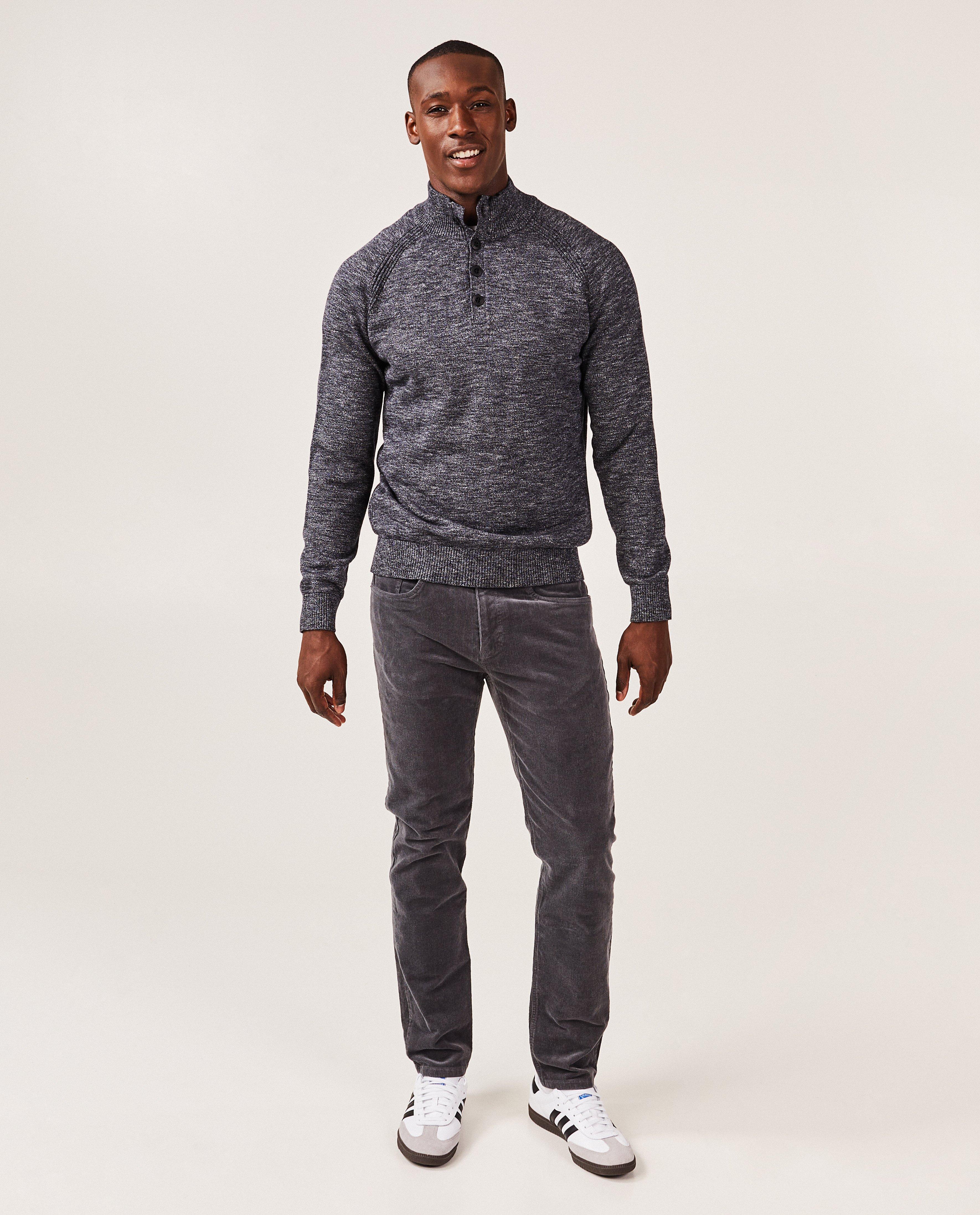 Pantalon en velours côtelé, slim fit - null - S. Oliver