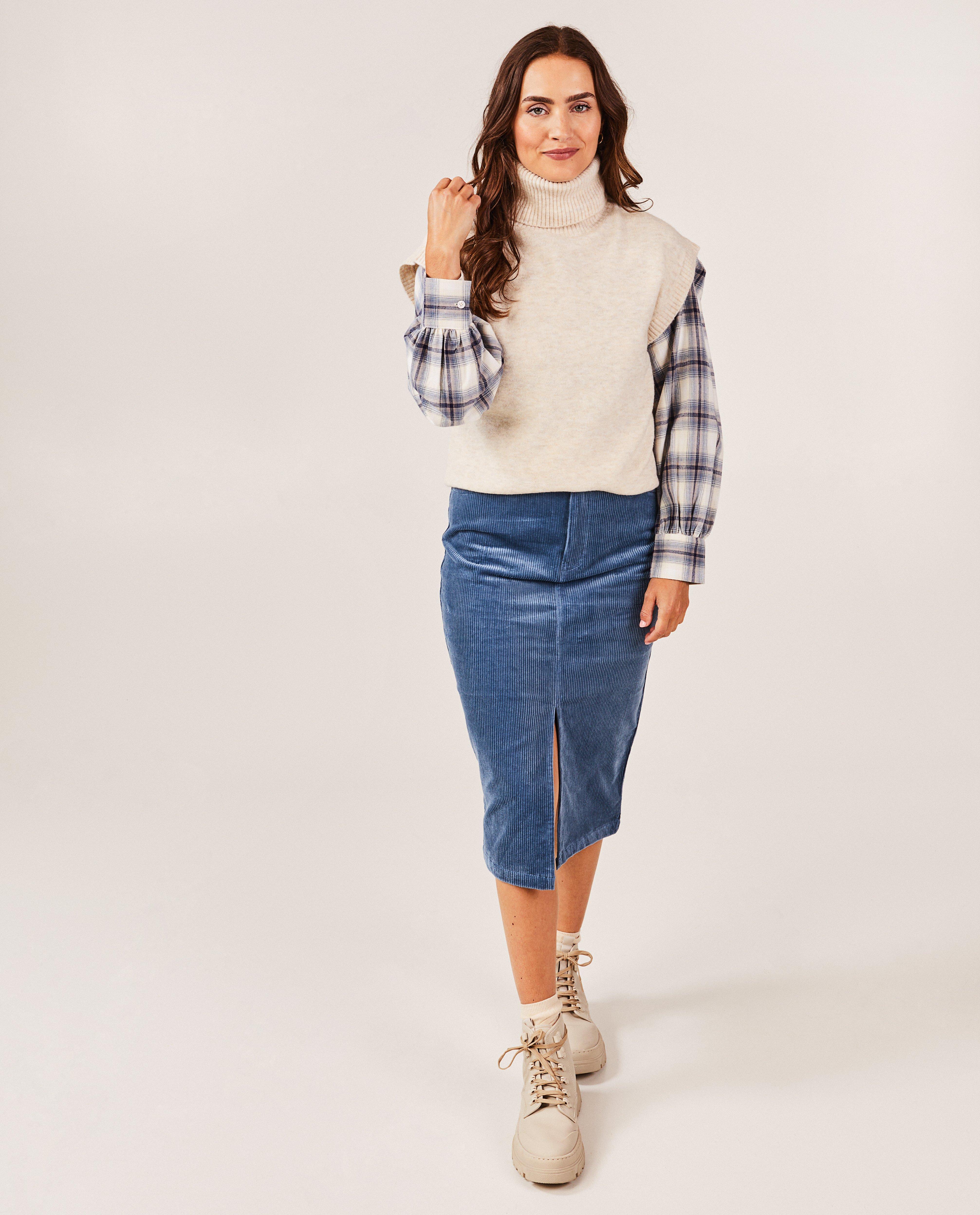 Pull sans manches à col roulé, femmes - null - I AM