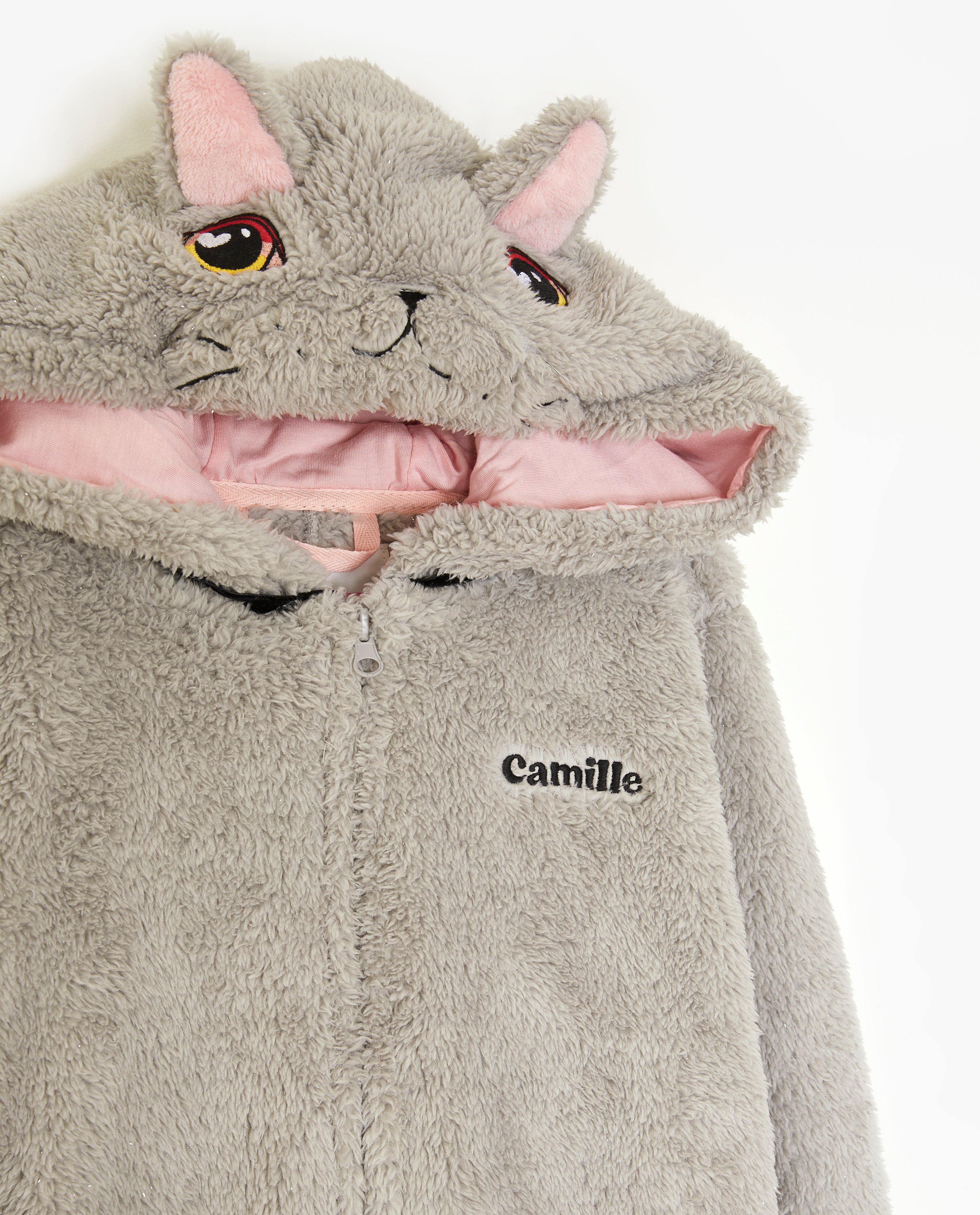 Nachtkleding - Onesie Moustache, 4-14 jaar