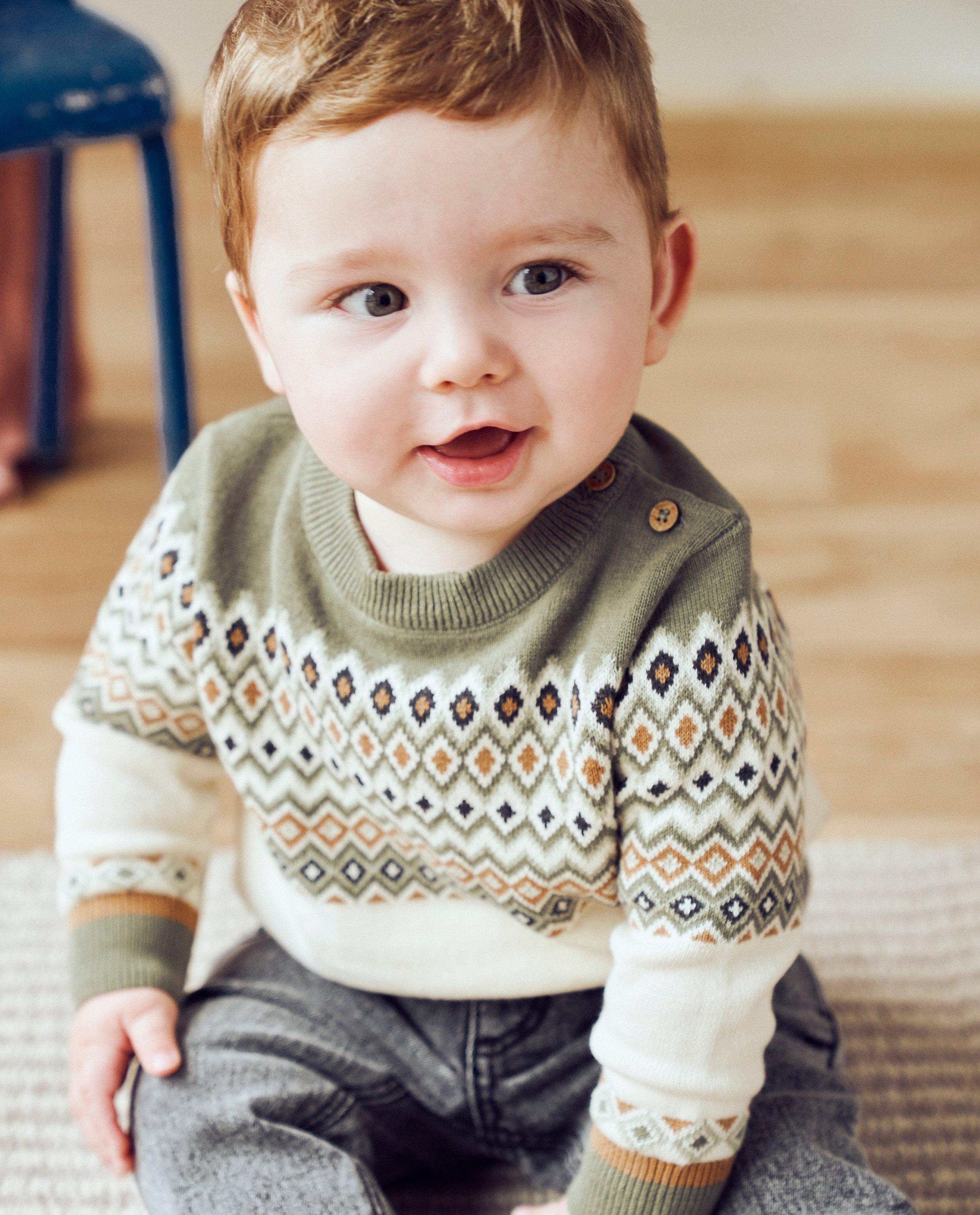 Trui met ruitpatroon - null - Cuddles and Smiles