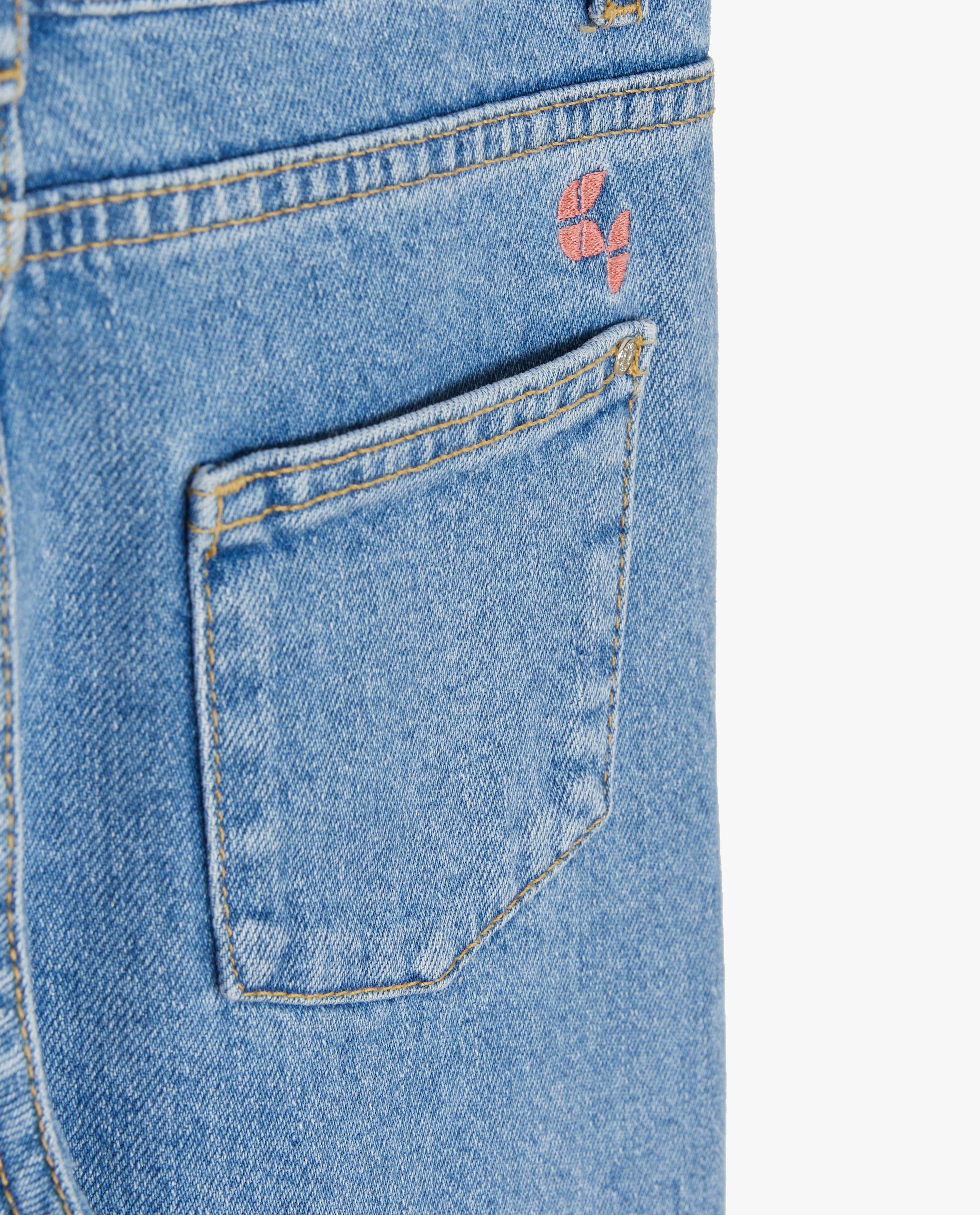 Jeans - Jeans bleu, coupe cargo