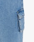 Jeans - Jeans bleu, coupe cargo
