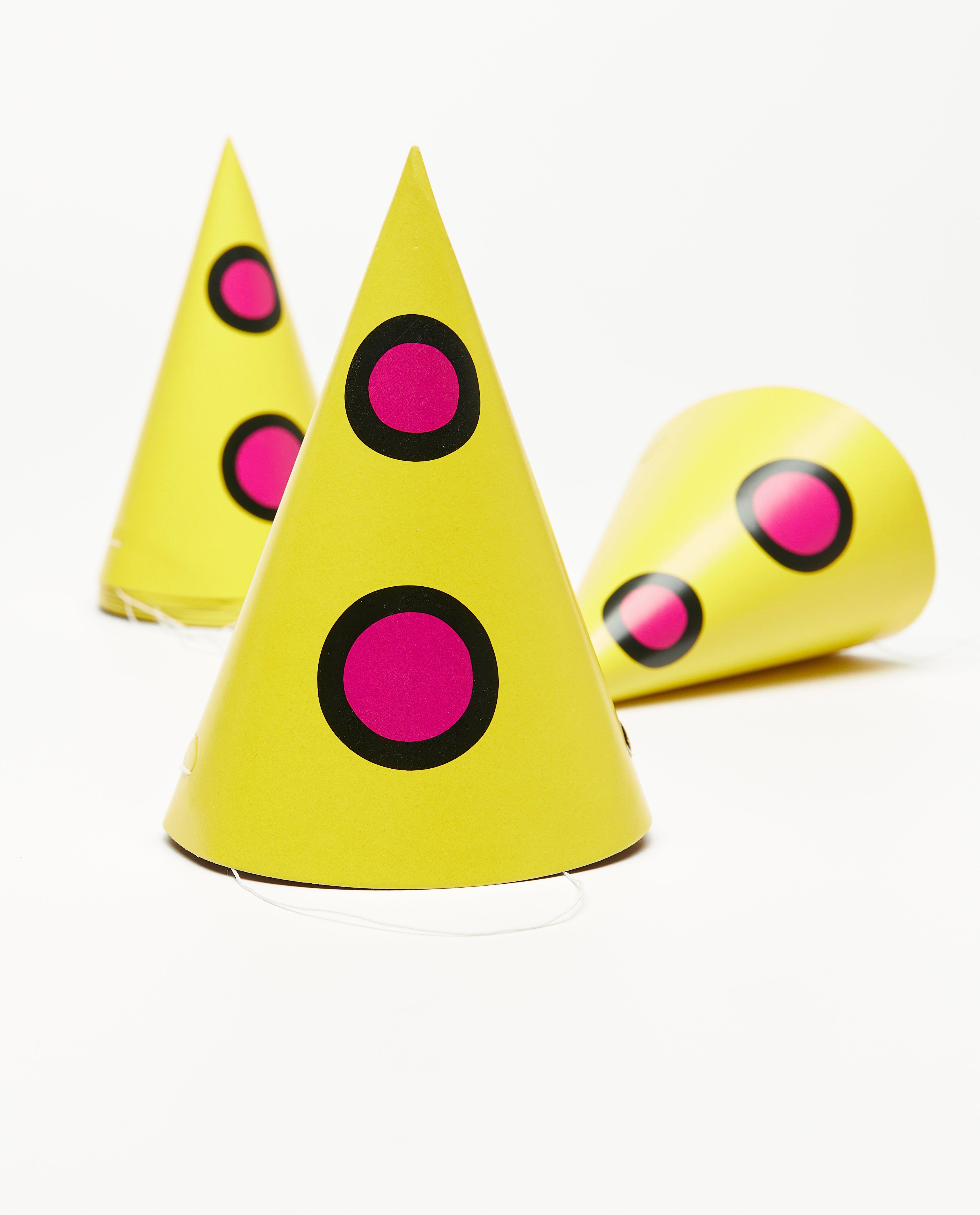 Lot de 8 petits chapeaux de fête - null - Bumba