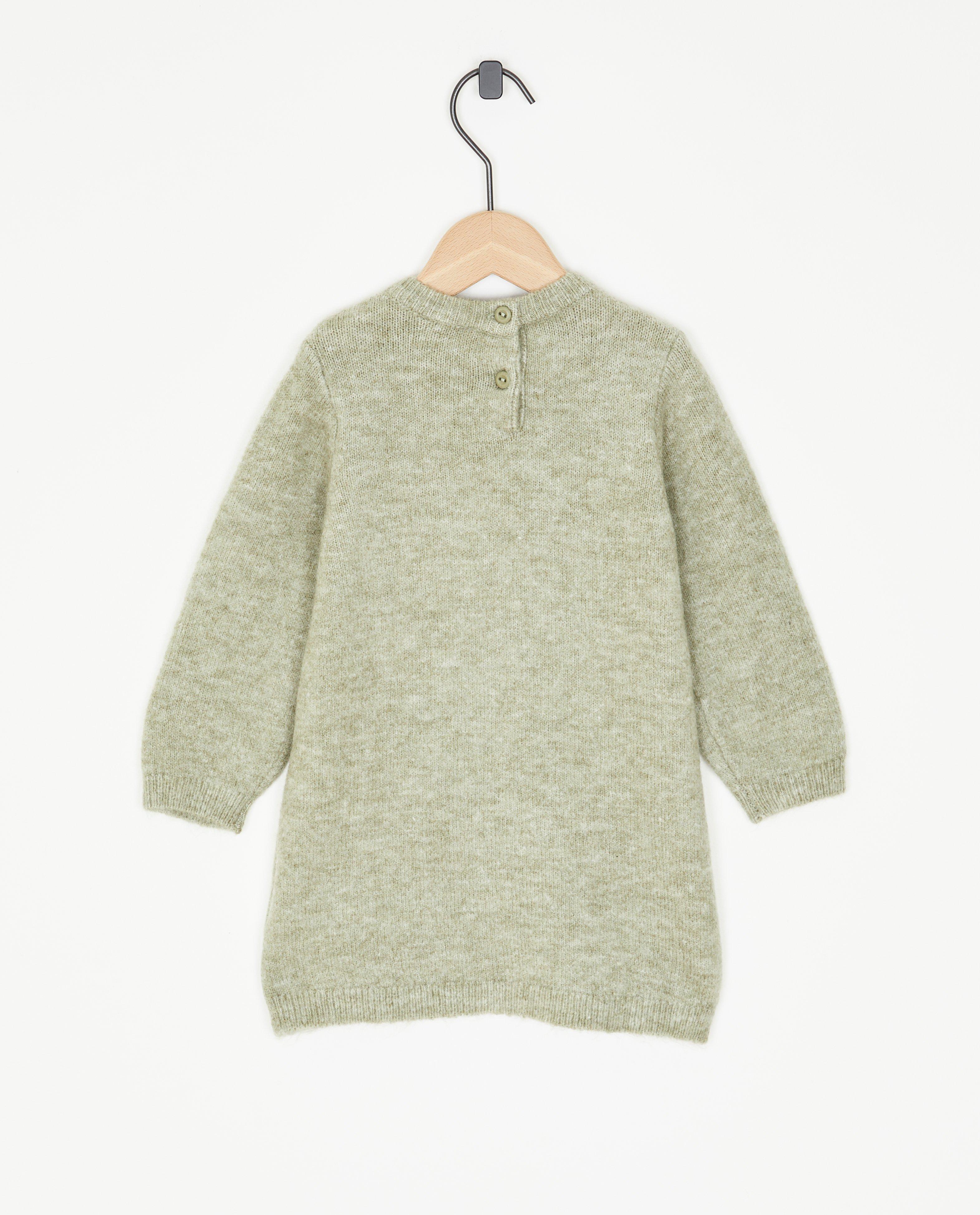 Robes - Robe en tricot avec des broderies