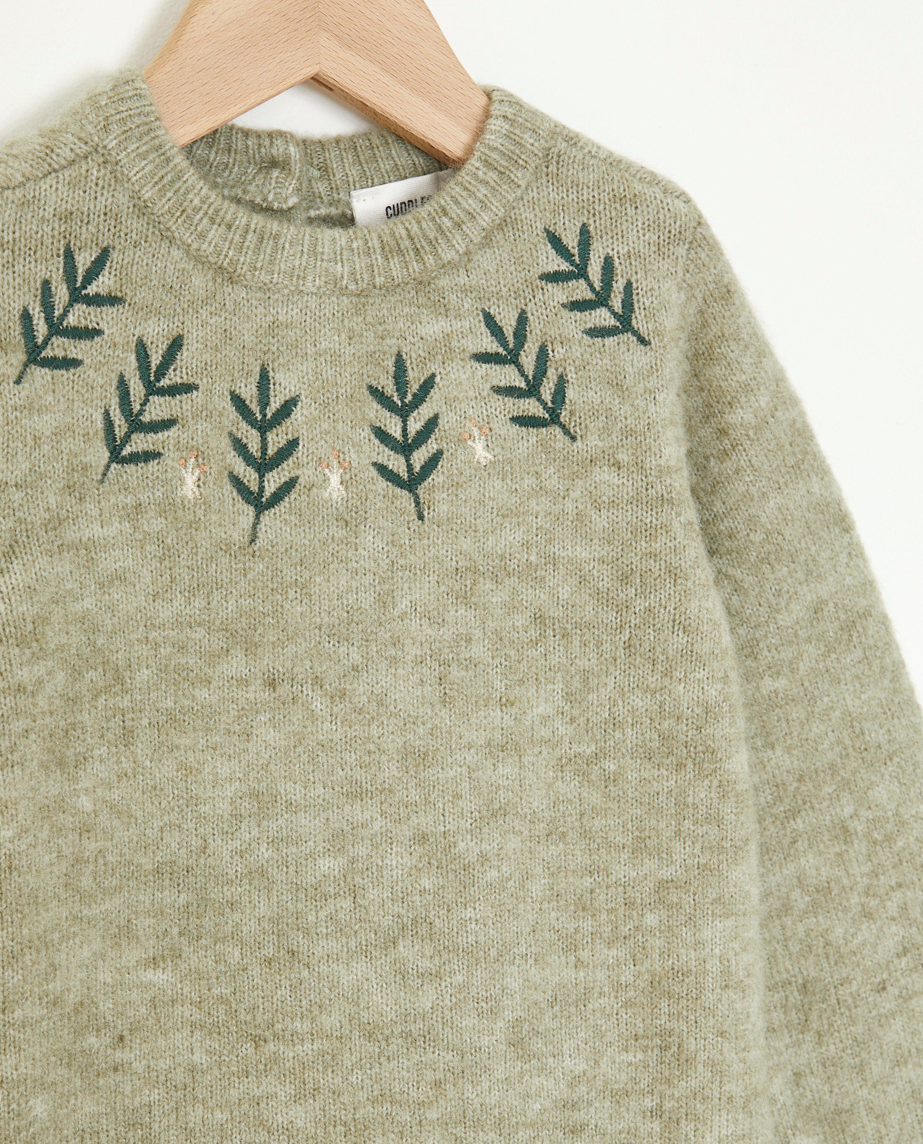 Robes - Robe en tricot avec des broderies