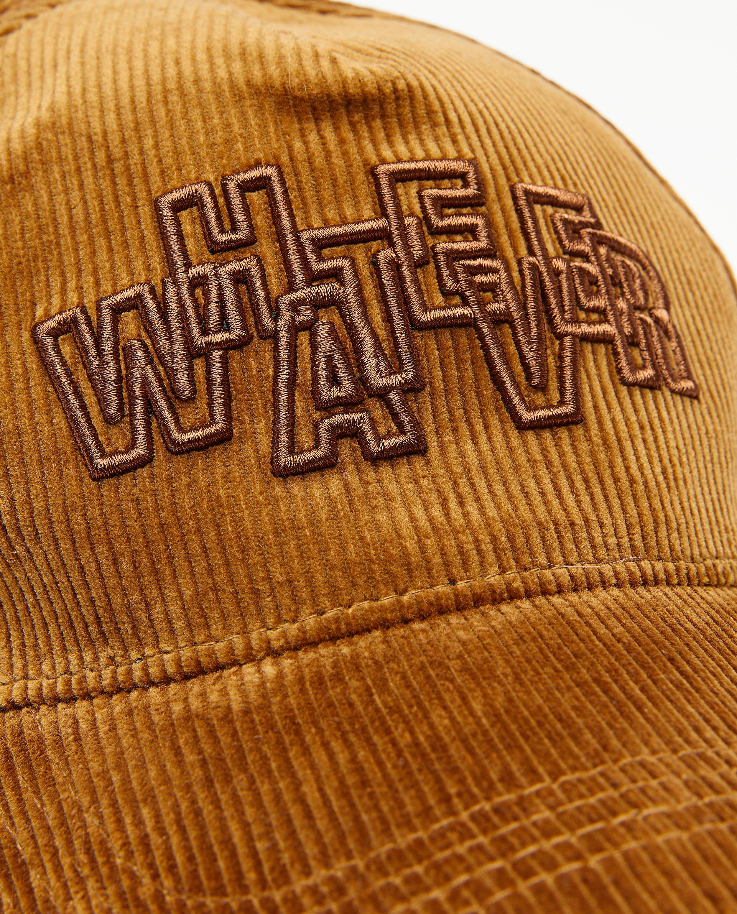 Casquette brune en velours c&ocirc;tel&eacute; - D&eacute;tails du produit - brun - image num&eacute;ro 3