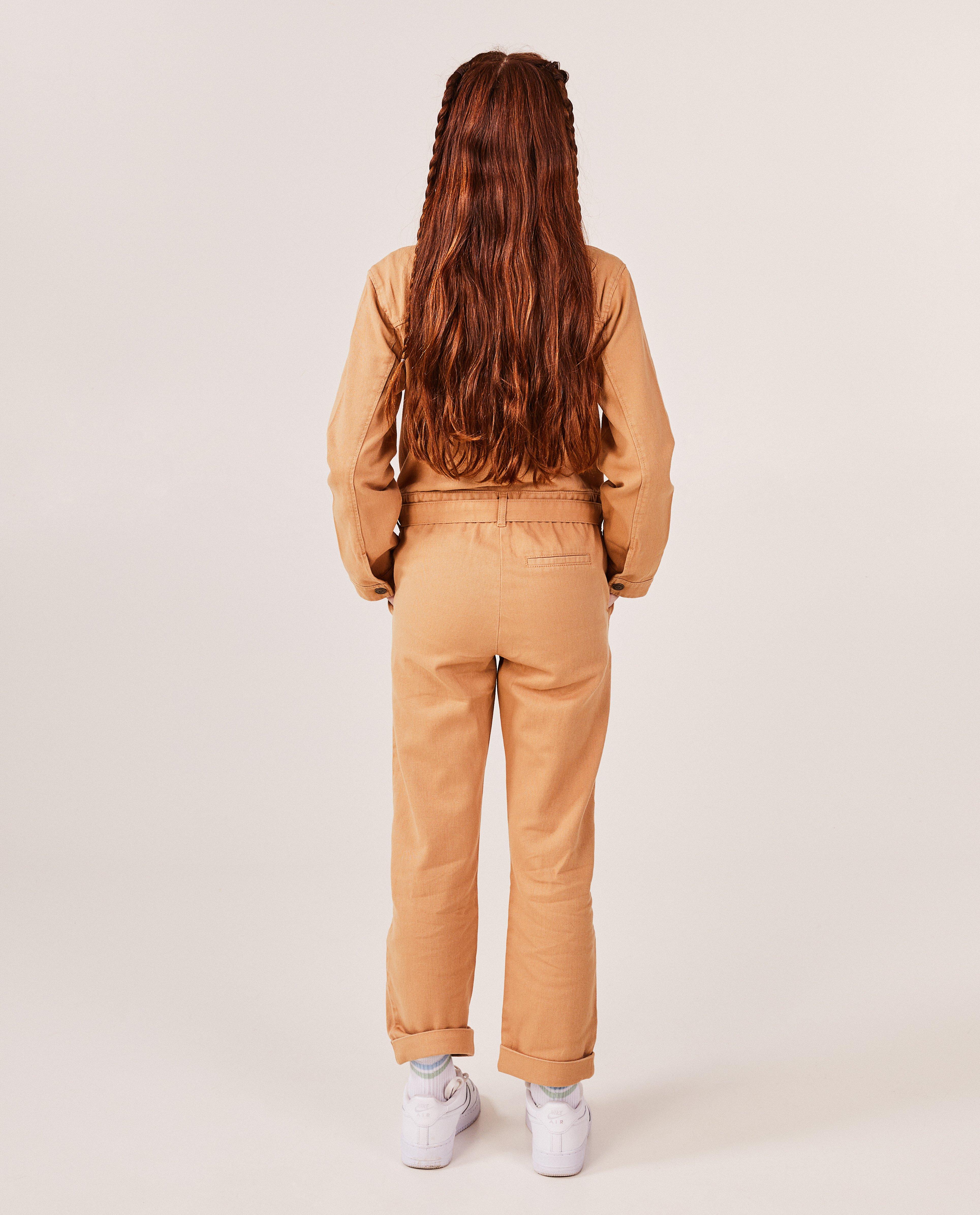 Combinaisons - Combinaison brune en jeans
