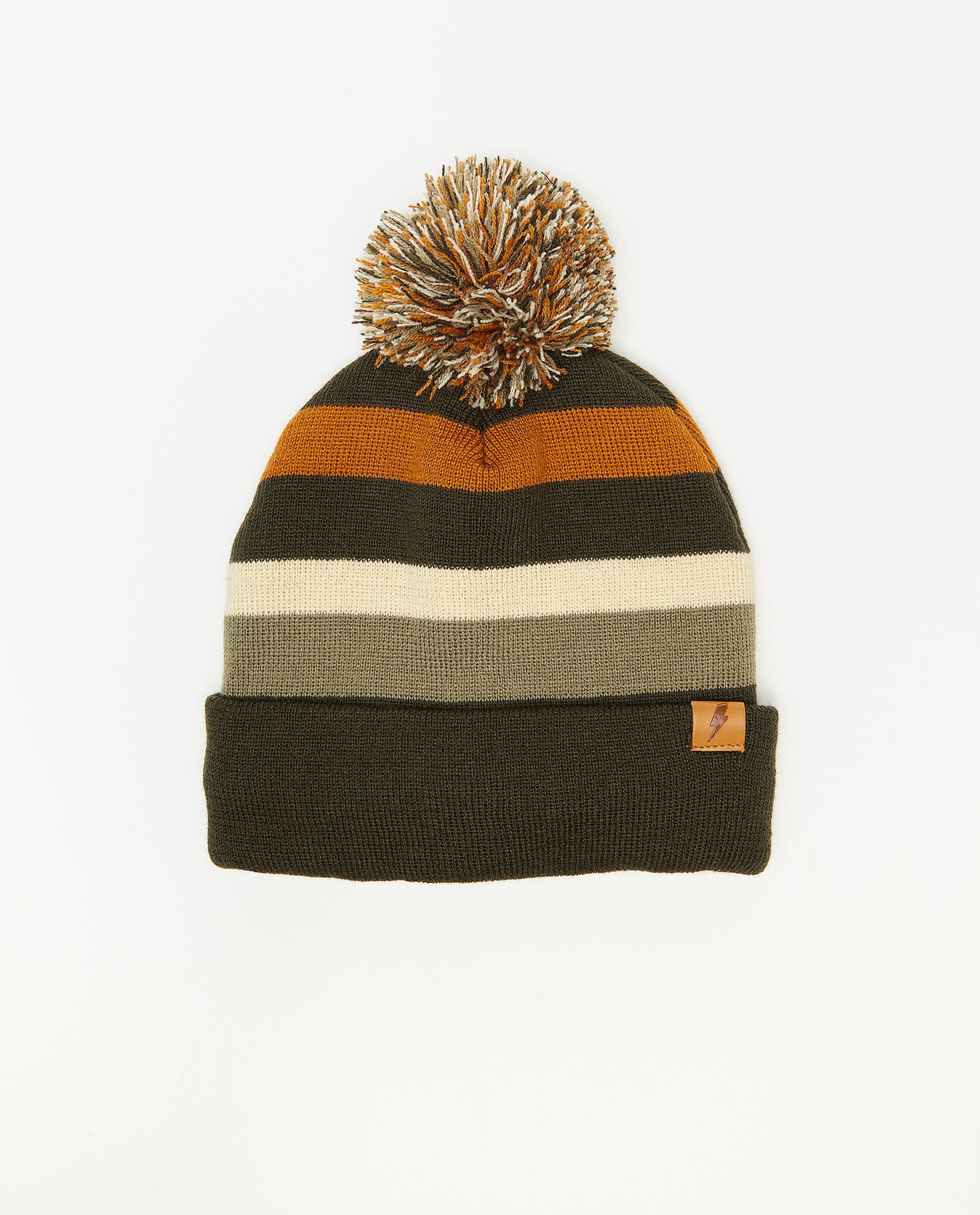 Bonnet tricoté à rayures - null - Kidz Nation