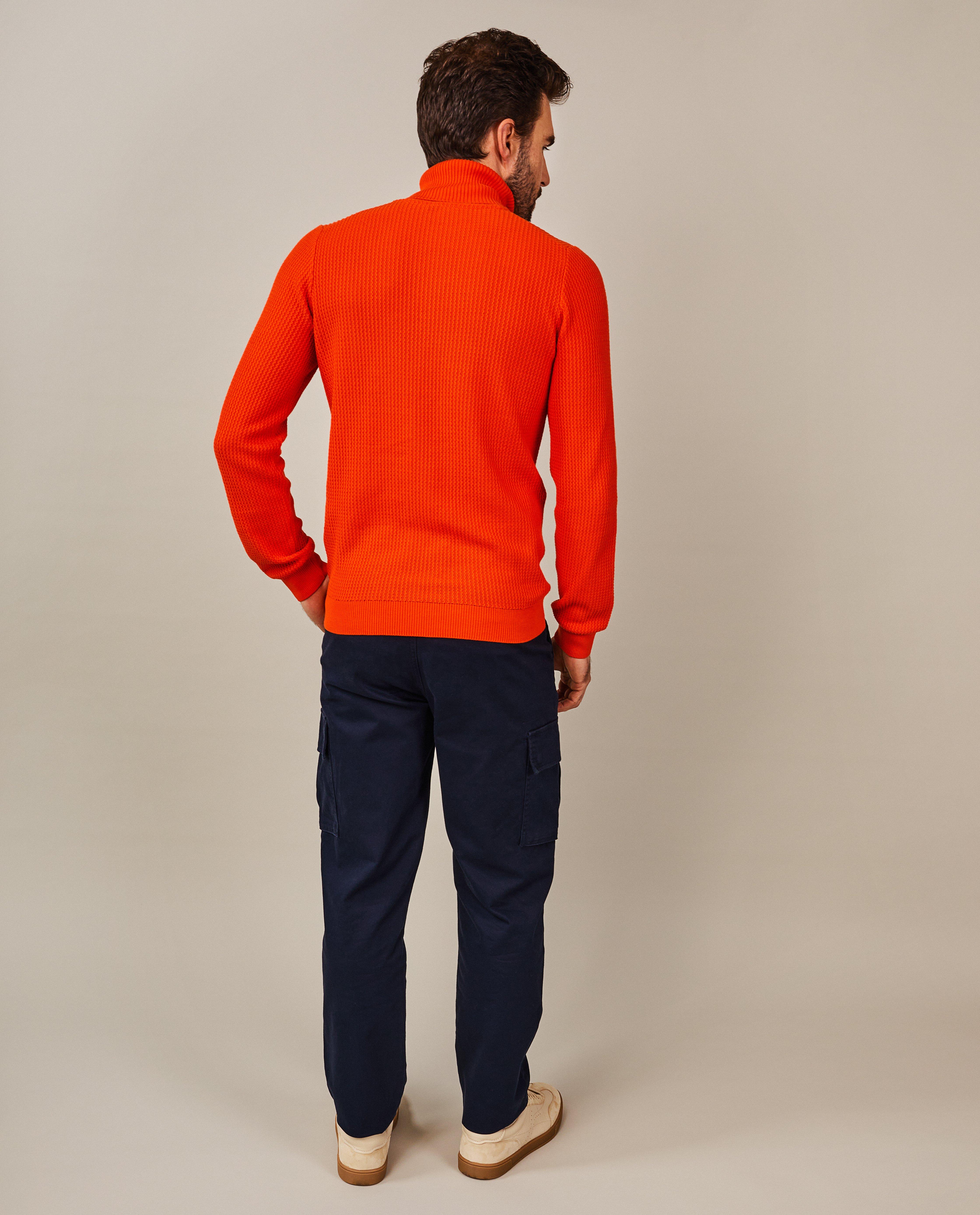 Broeken - Donkerblauwe broek, cargo fit