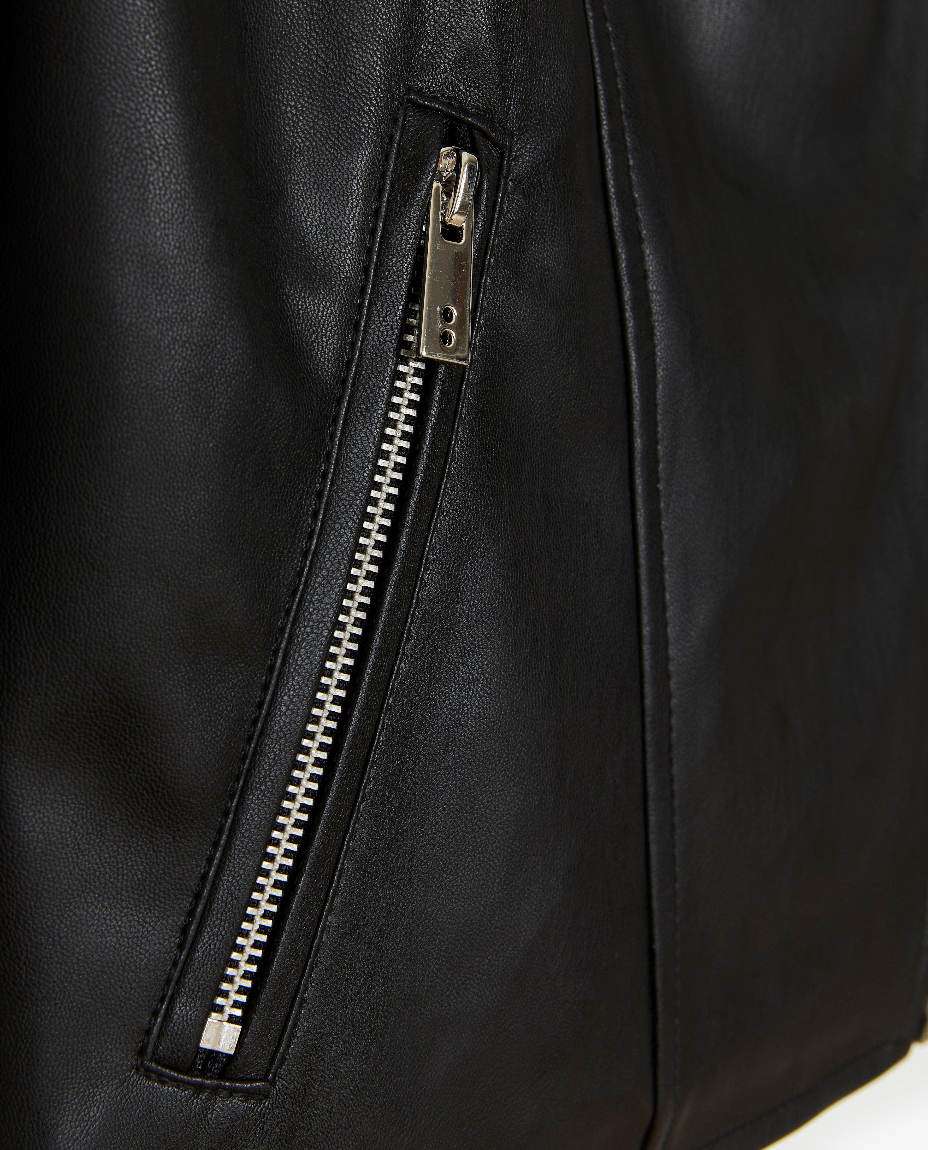 Blazers - Jas met faux leather look