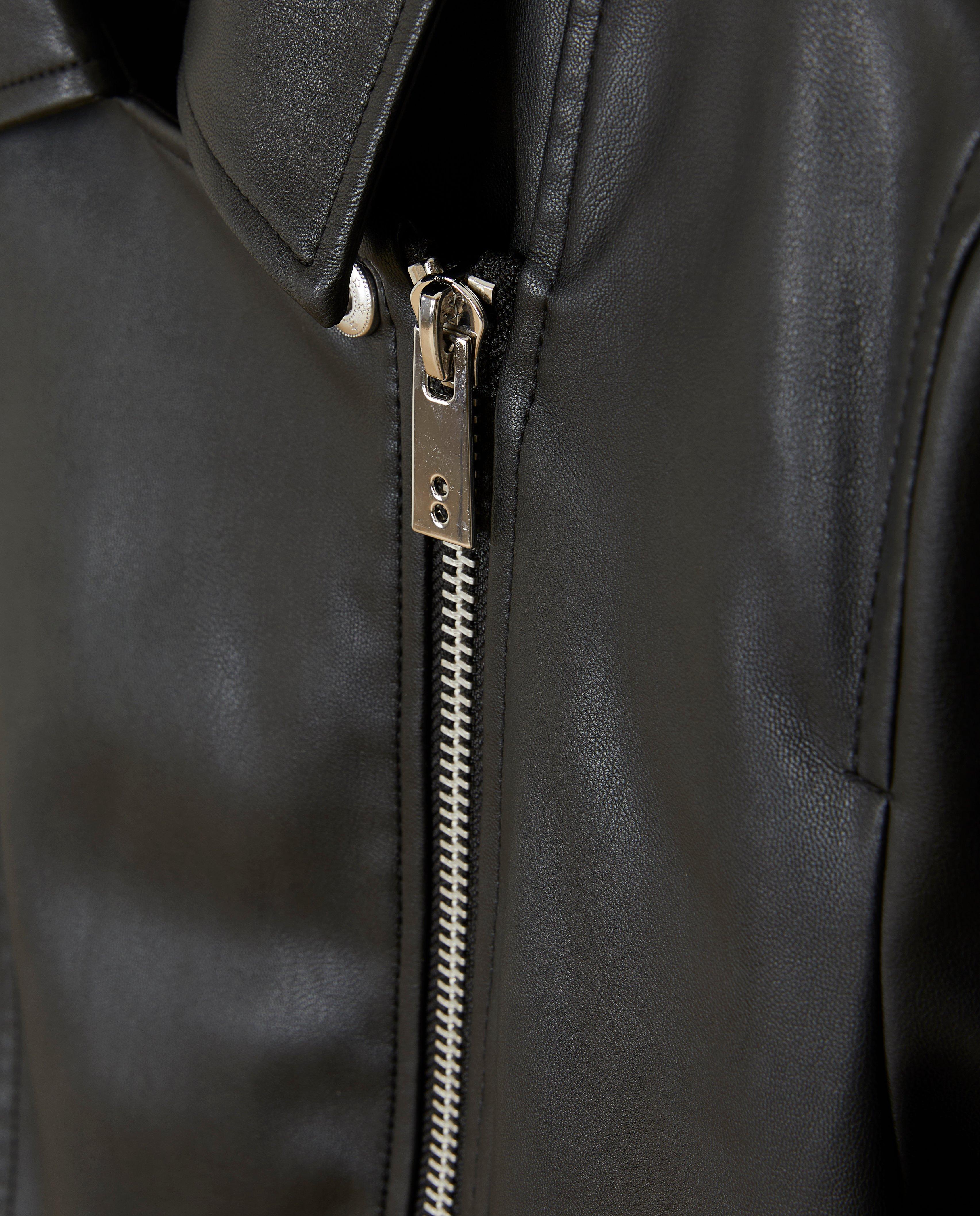 Blazers - Jas met faux leather look