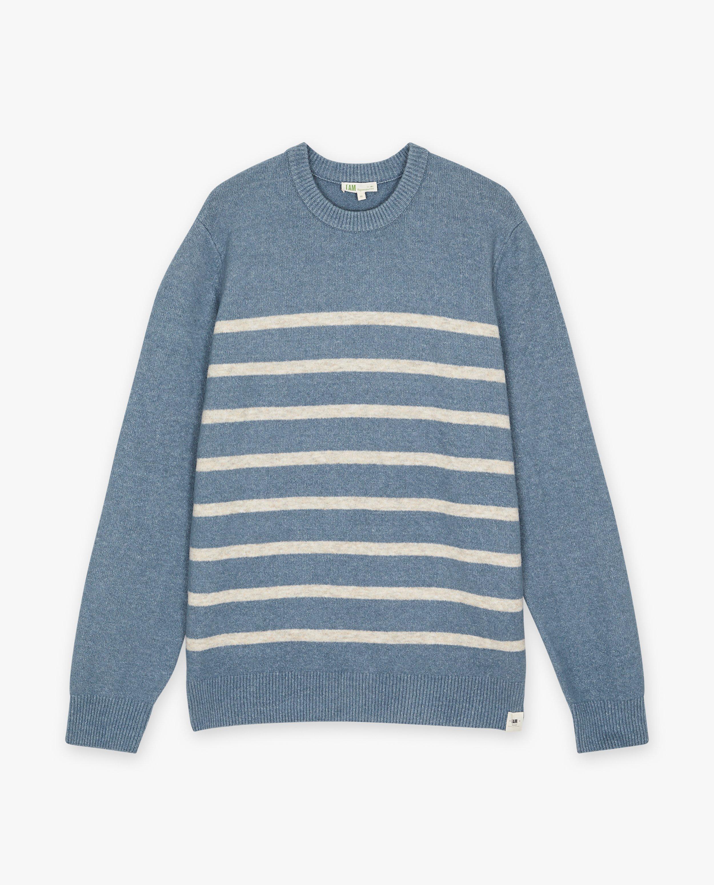 Pulls - Pull en tricot à rayures, hommes