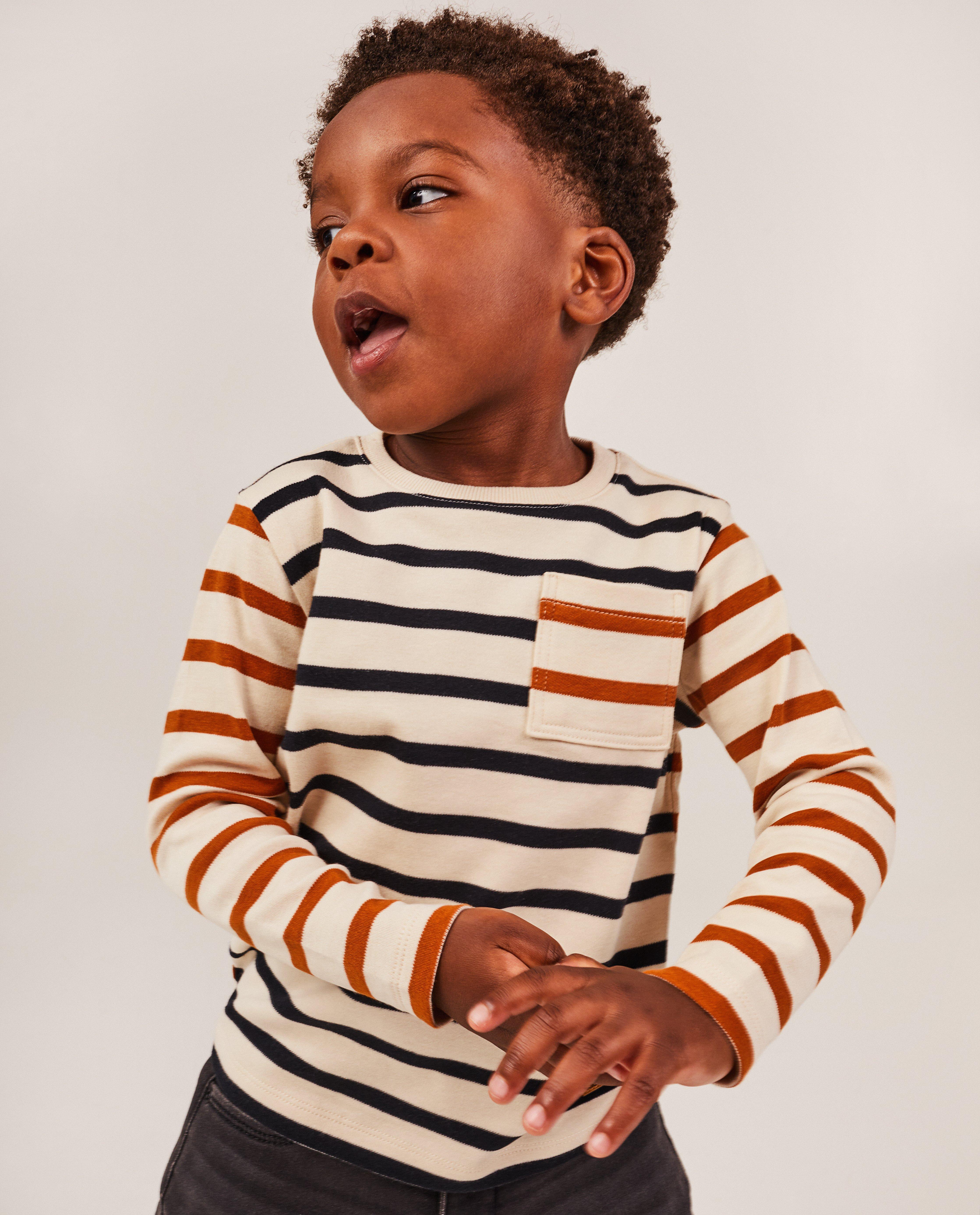 T-shirts - Longsleeve met strepen