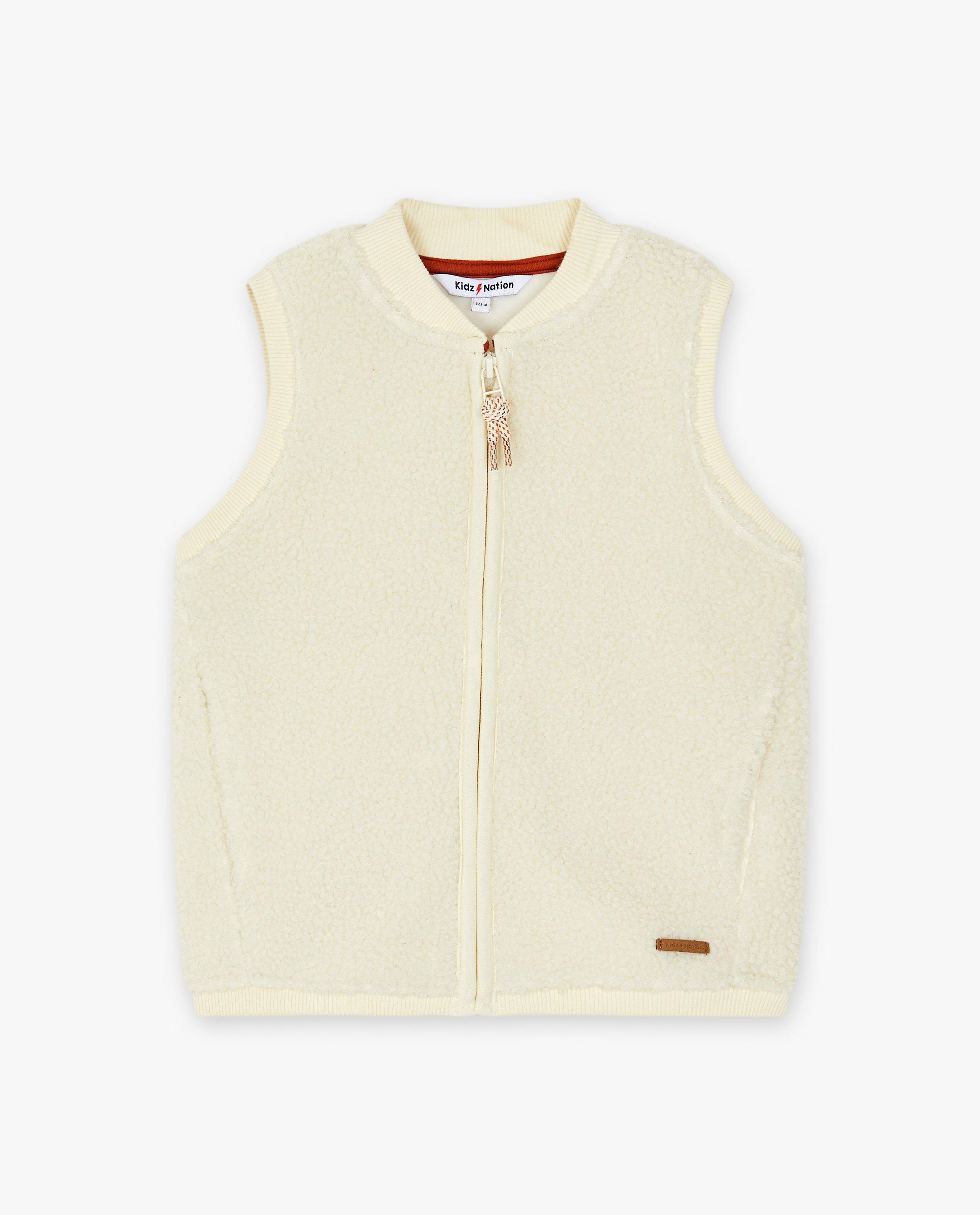 Cardigan - Teddy vest