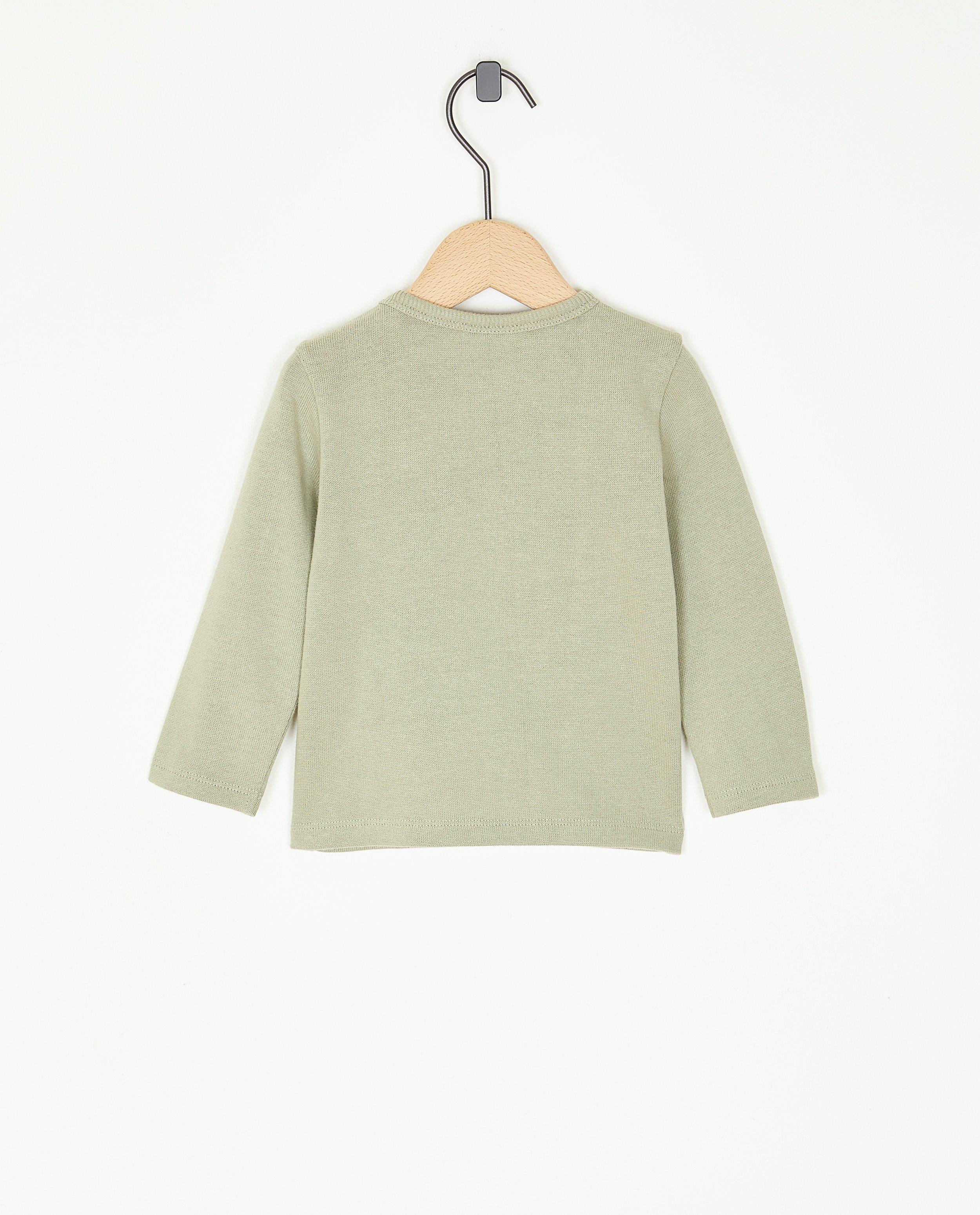 T-shirts - Groene longsleeve