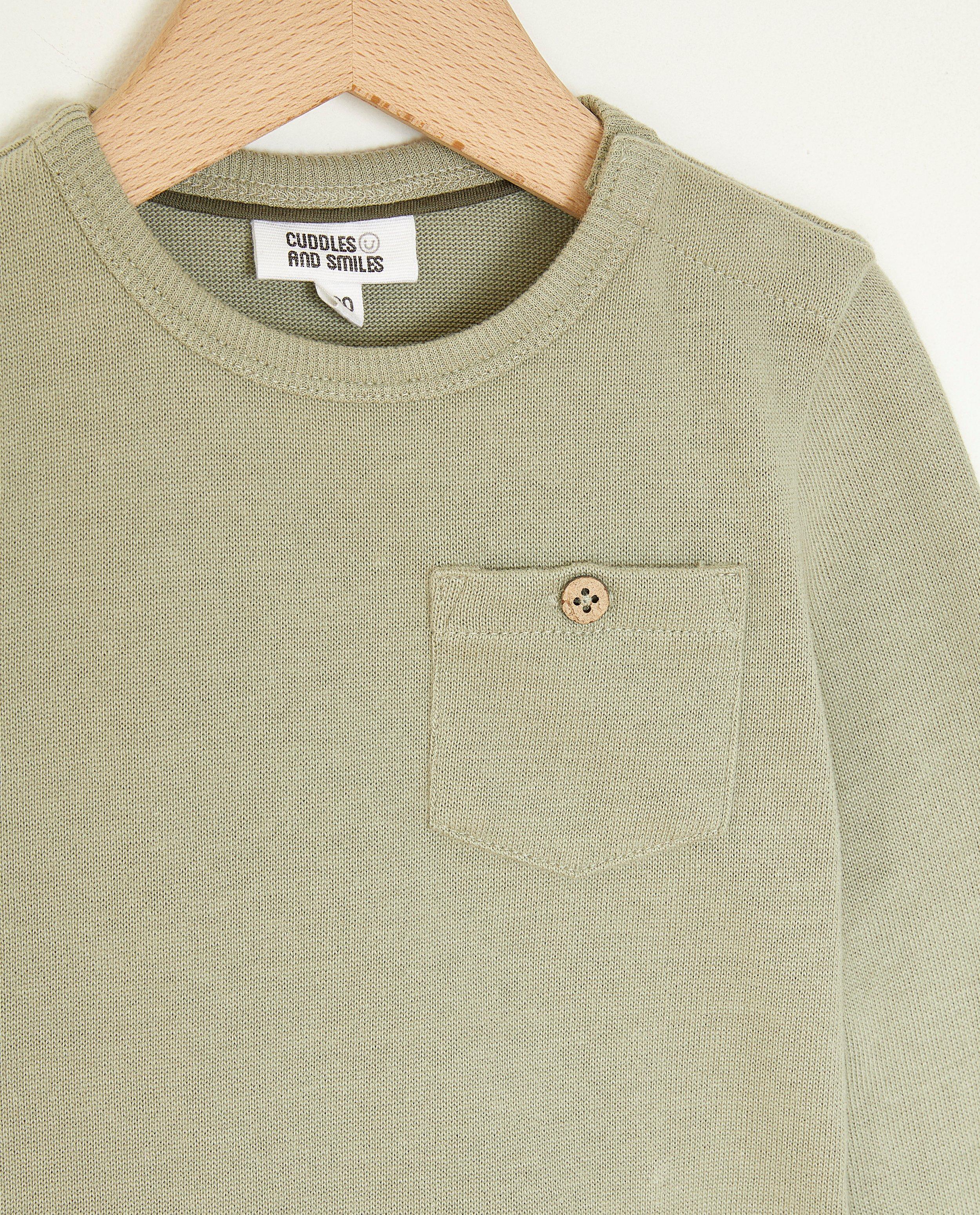 T-shirts - Groene longsleeve