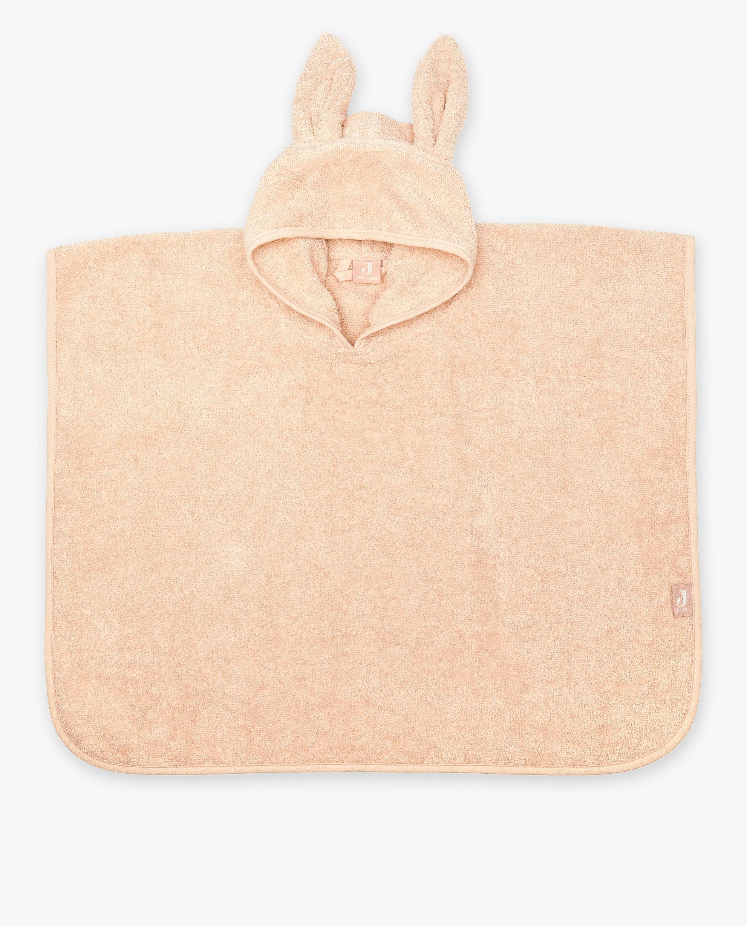 Roze badponcho - null - Jollein