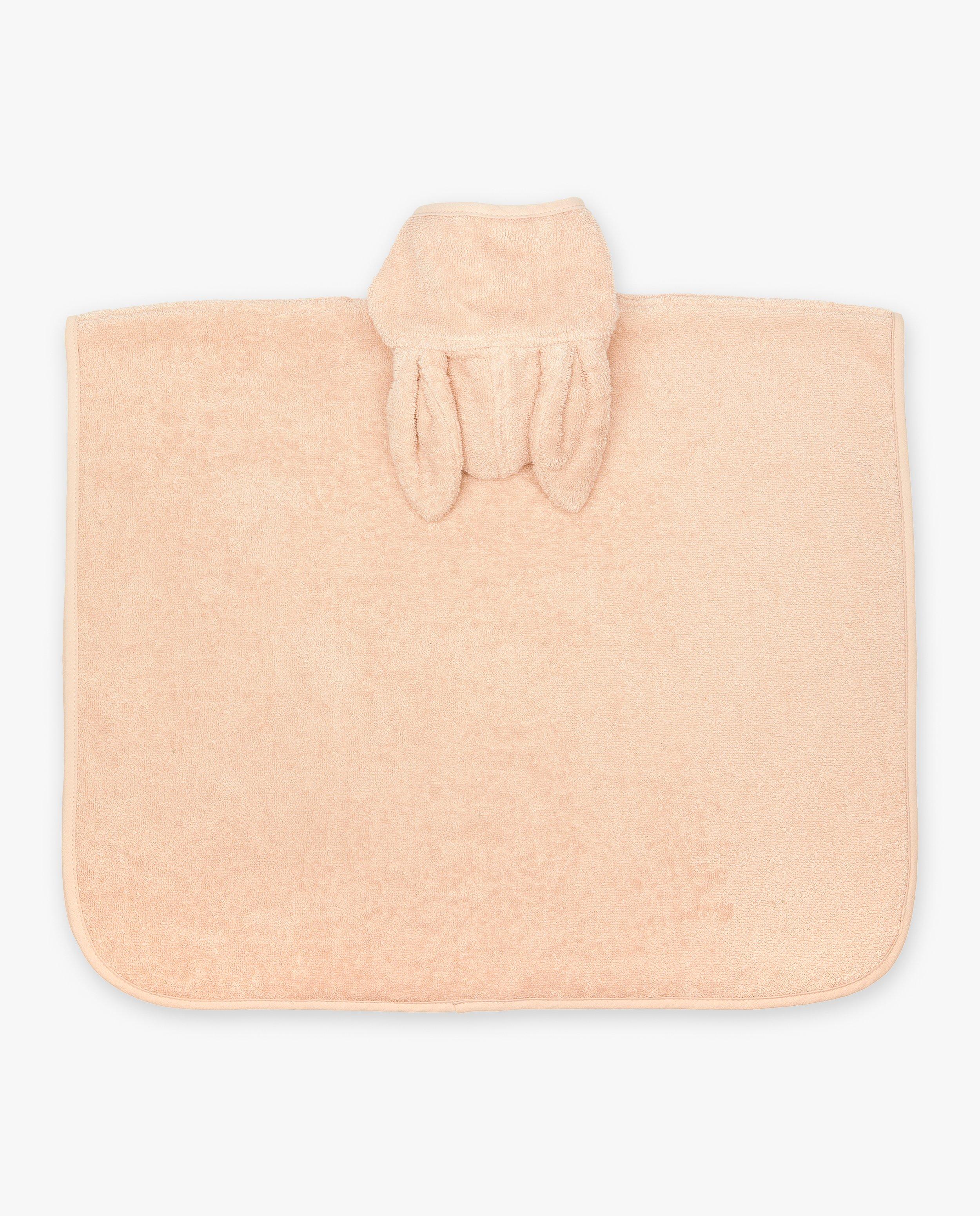 Babyspulletjes - Roze badponcho
