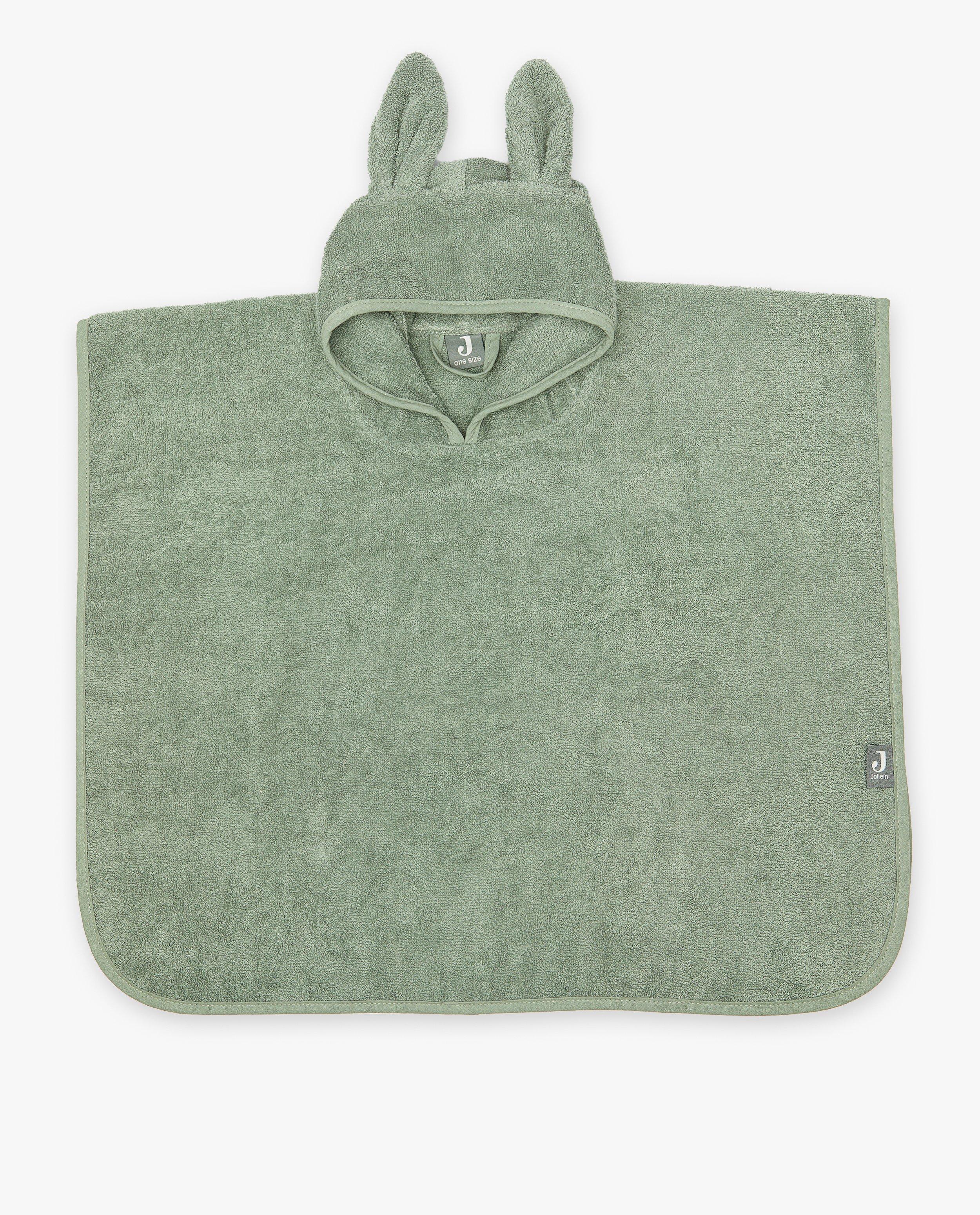 Groene badponcho - null - Jollein