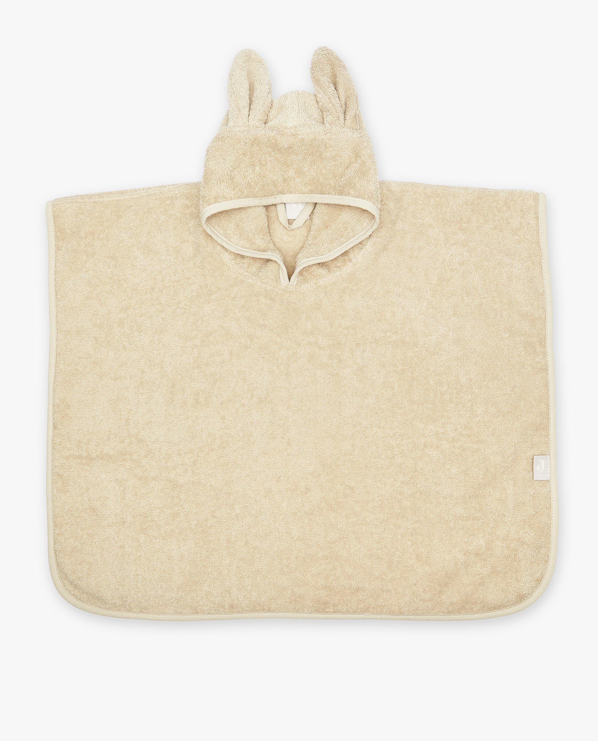 Beige badponcho - null - Jollein