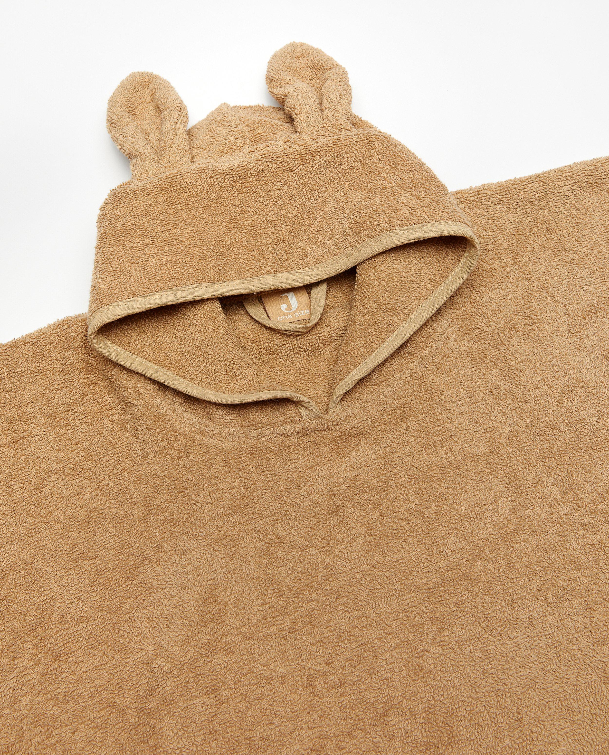 Babyspulletjes - Bruine badponcho