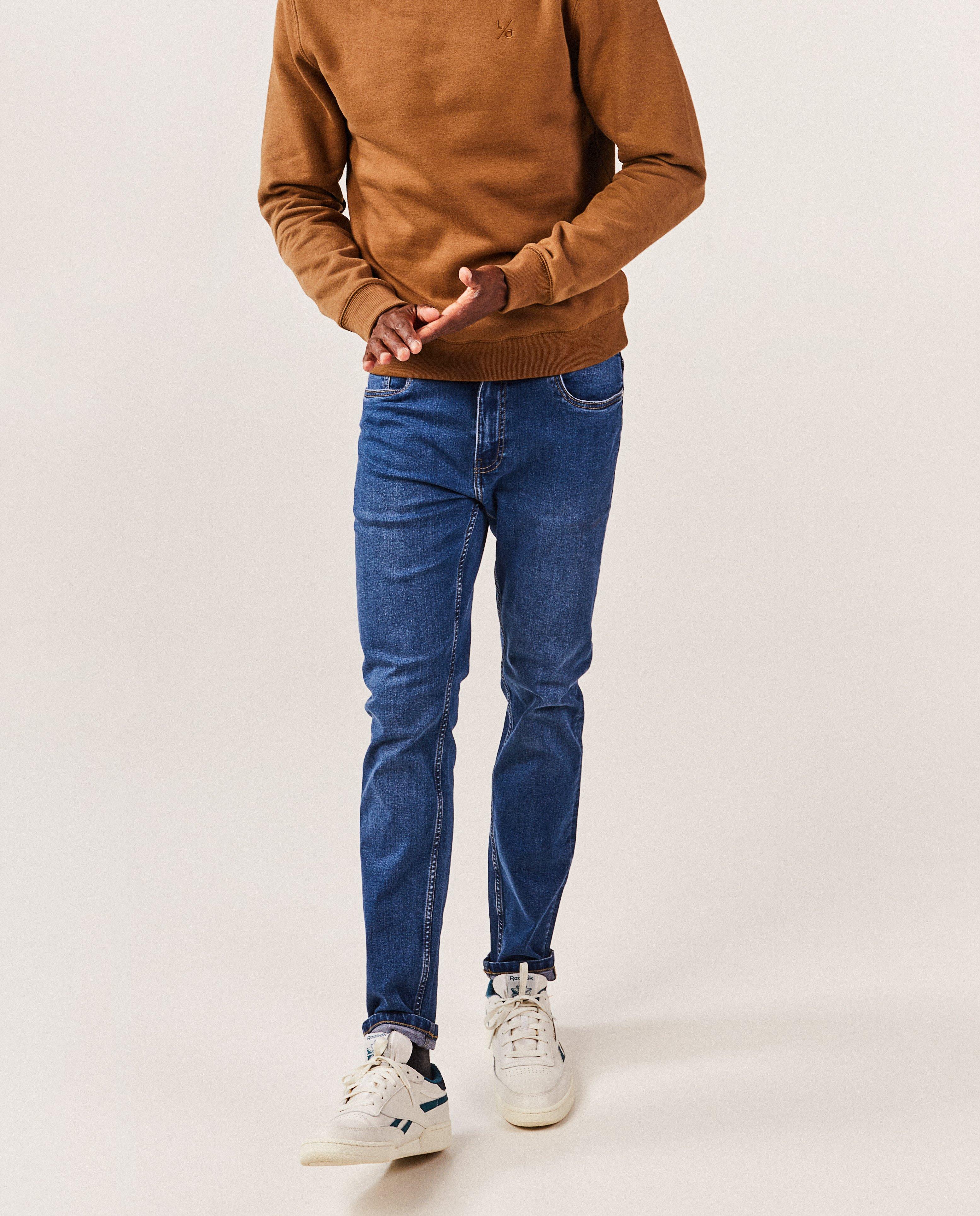 Blauwe jeans, slim fit - null - OVS