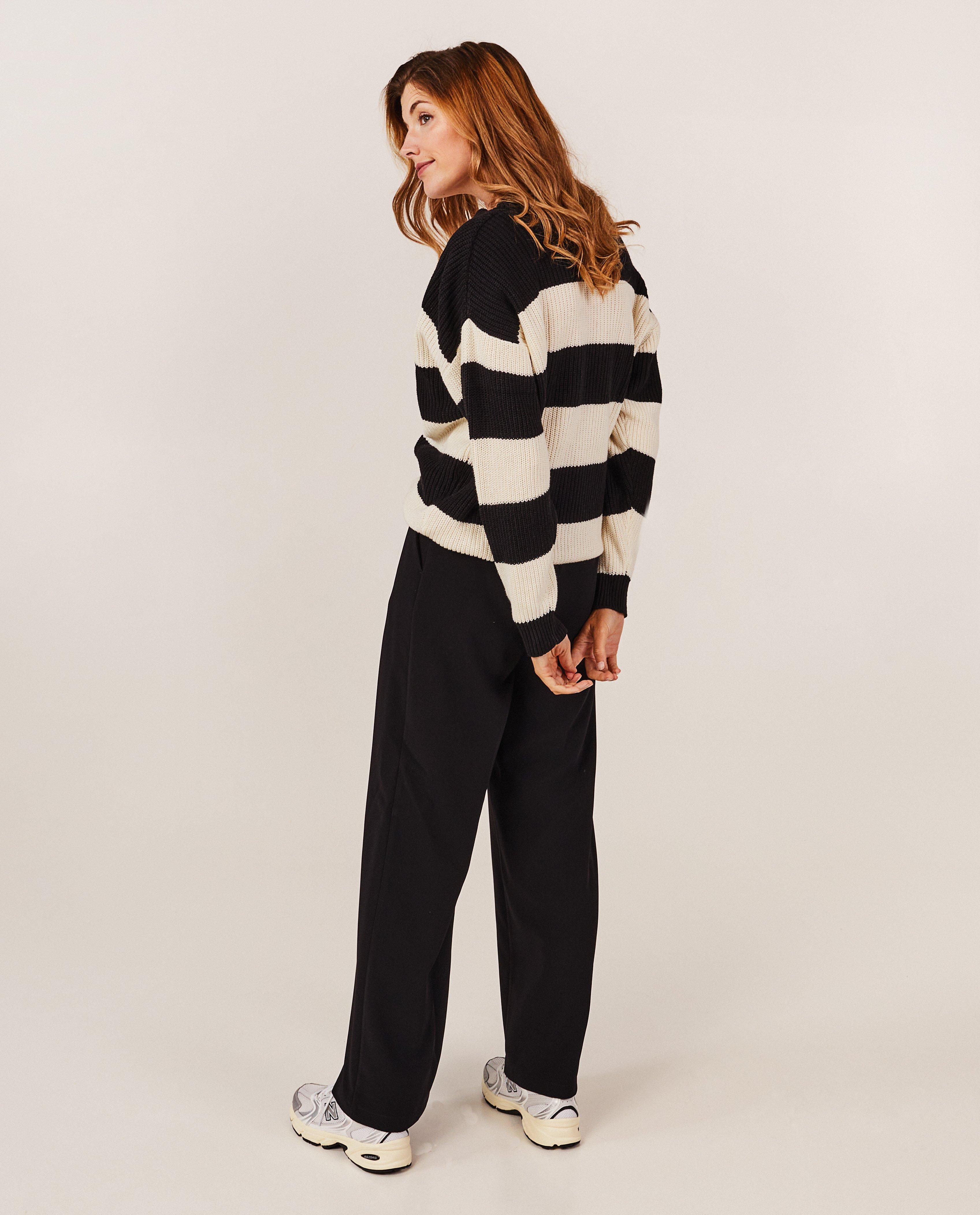 Cardigans - Cardigan en tricot rayé