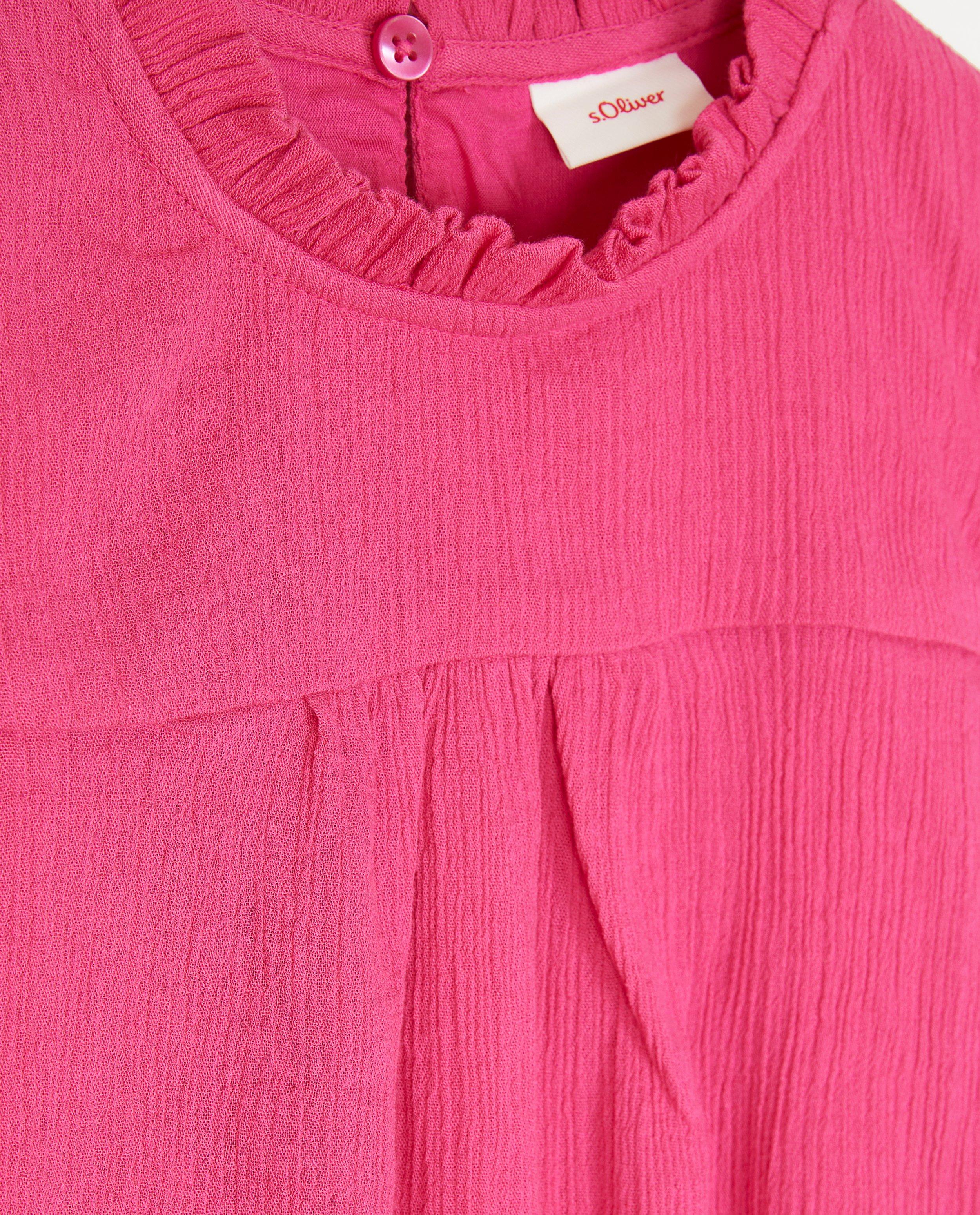 Hemden - Roze blouse met structuur