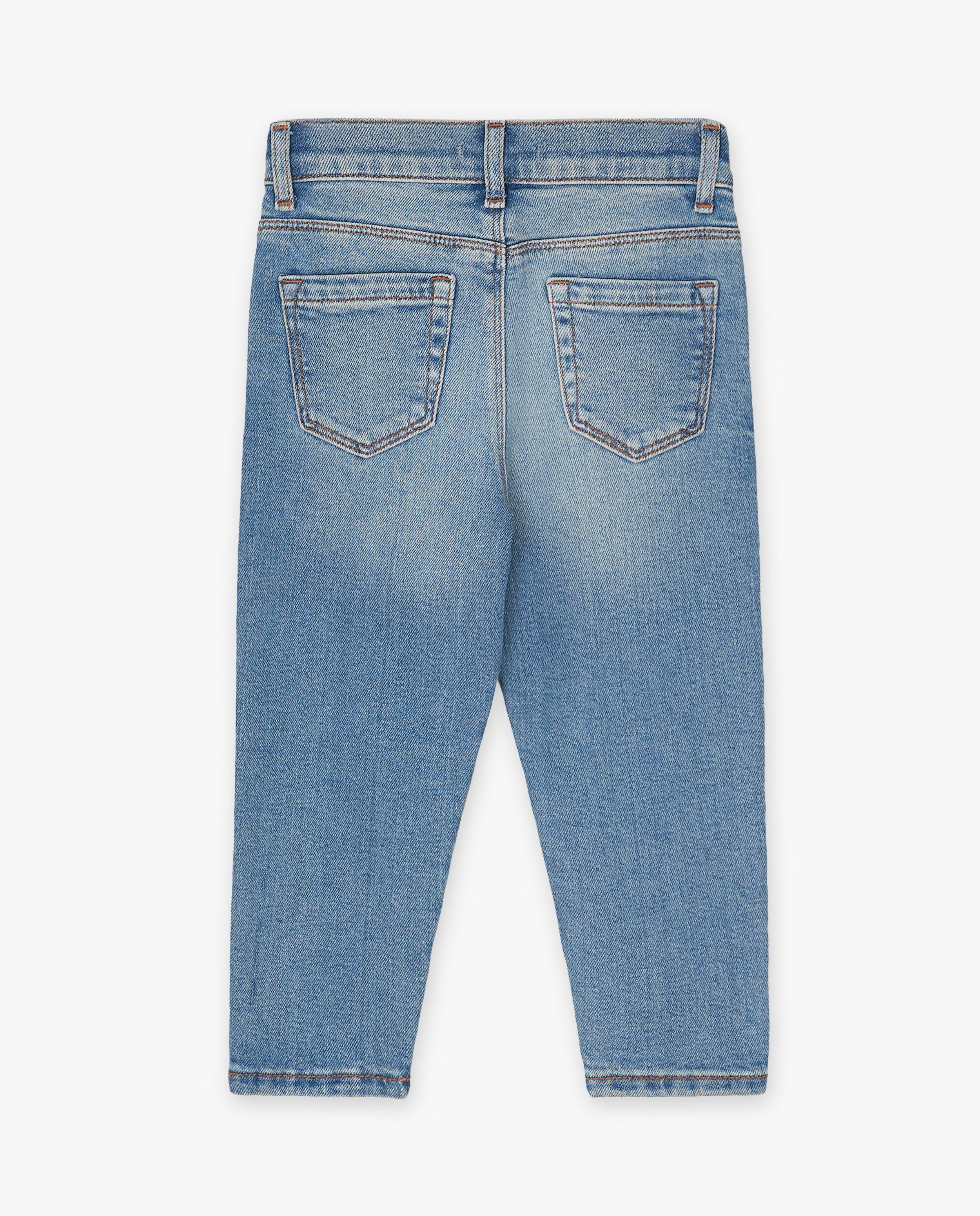 Jeans - Jeans bleu, coupe décontractée