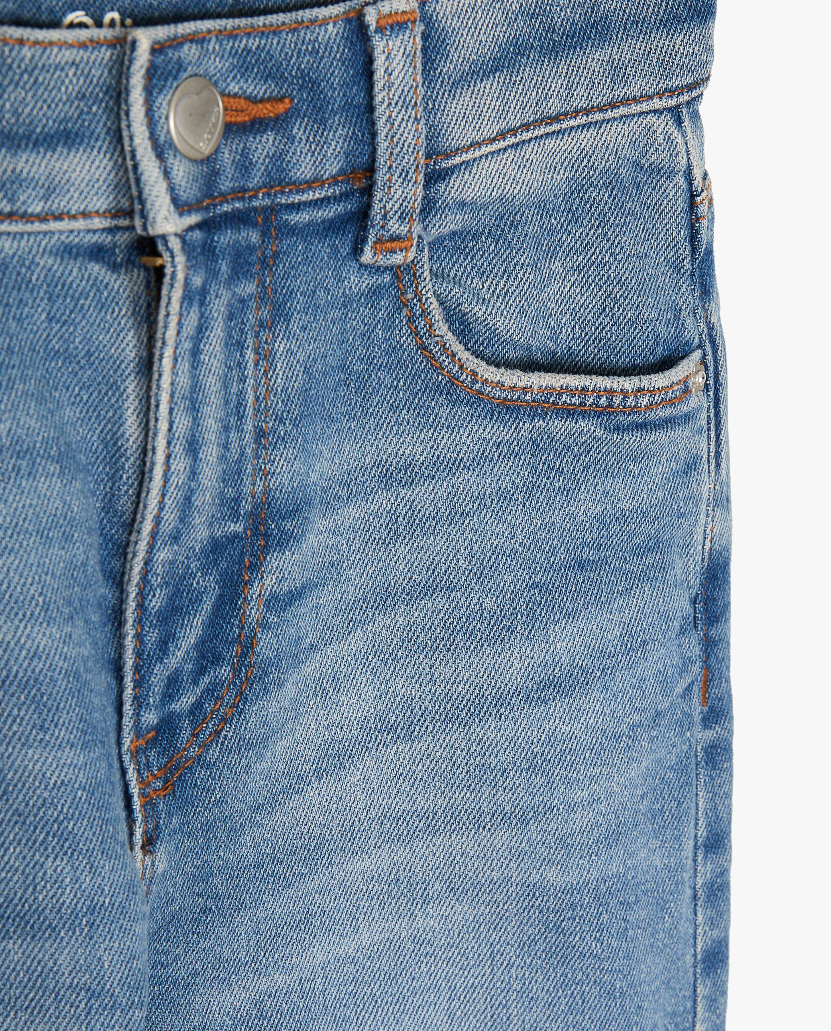 Jeans - Jeans bleu, coupe décontractée