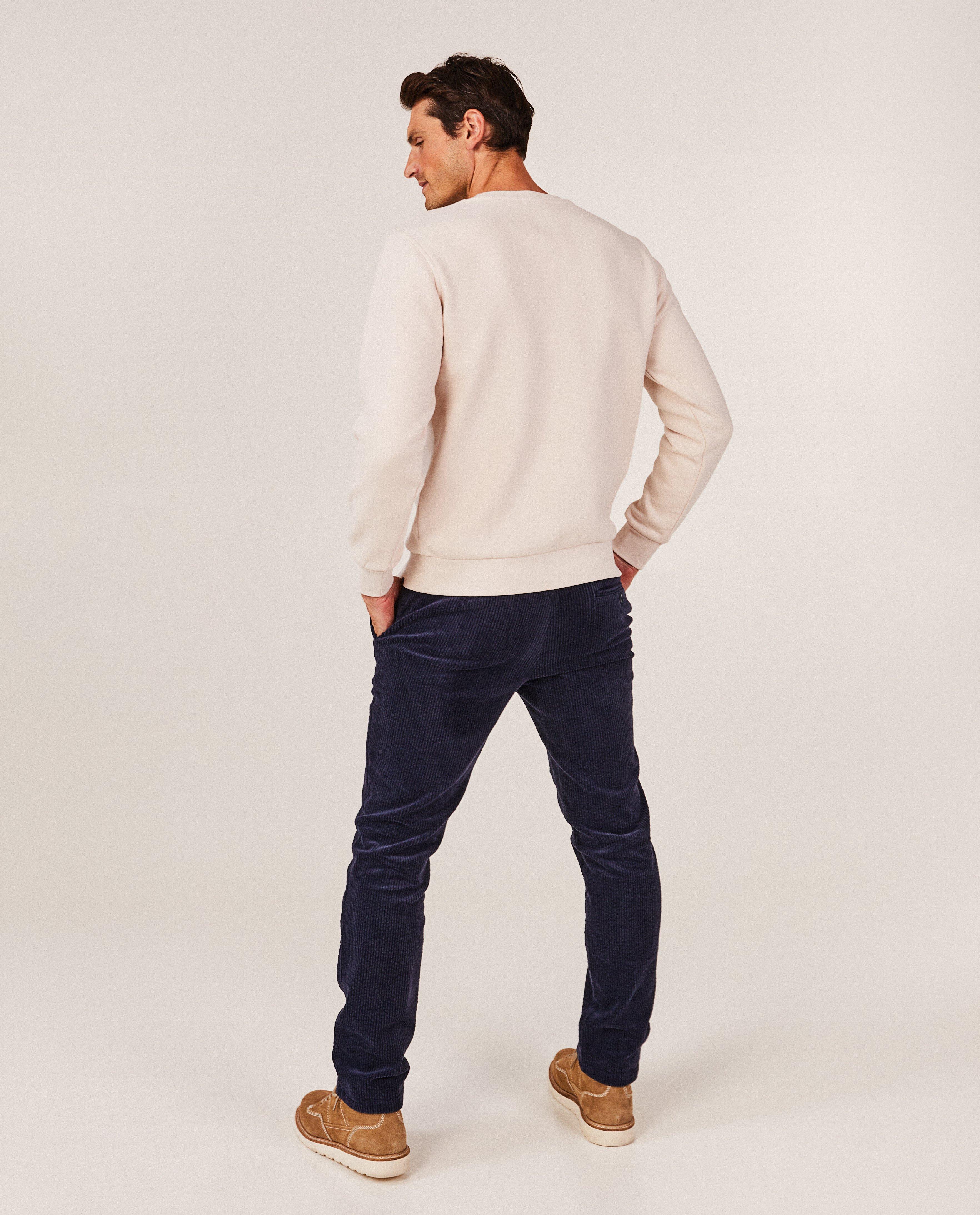 Sweaters - Sweater met geborduurd opschrift