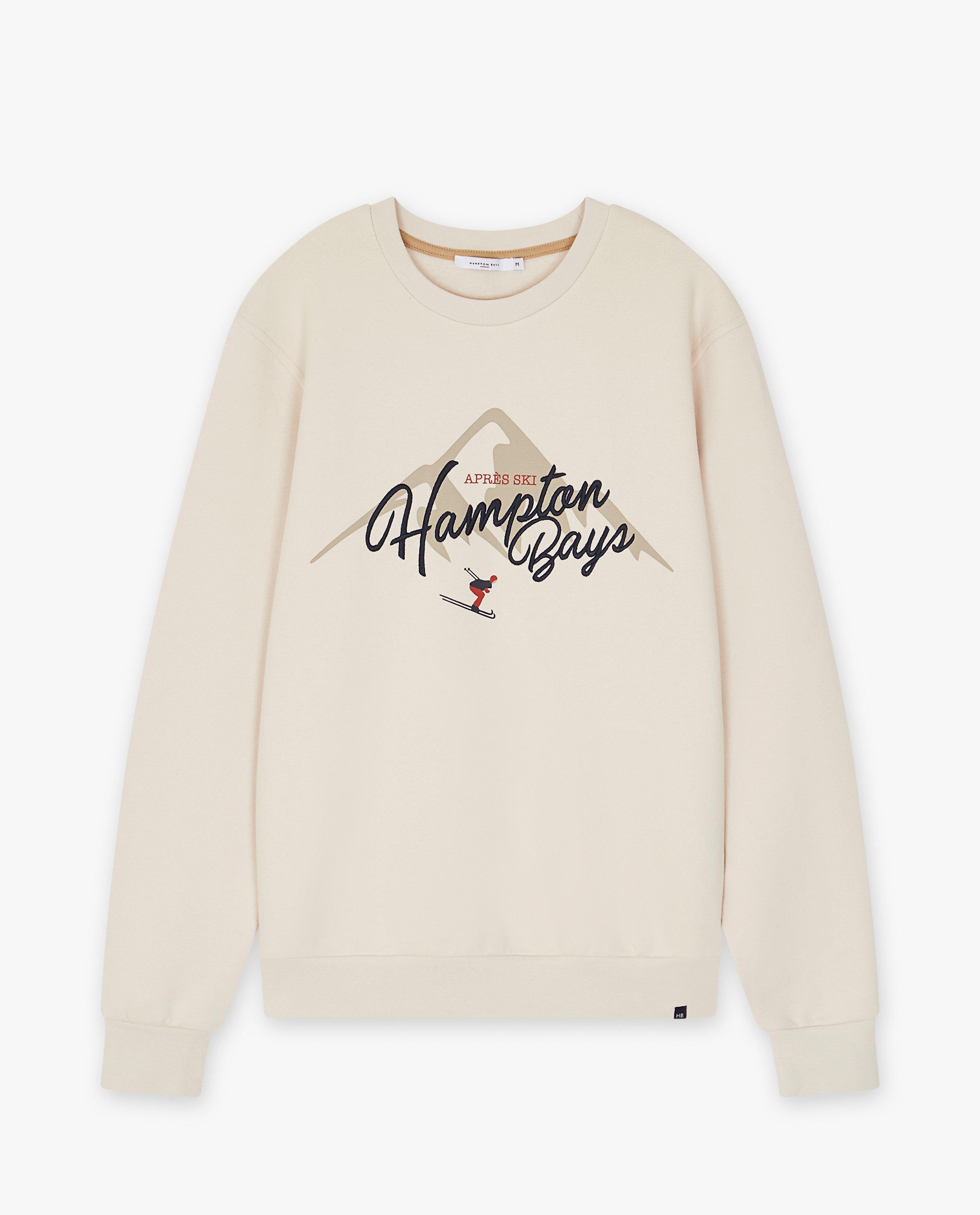 Sweaters - Sweater met geborduurd opschrift