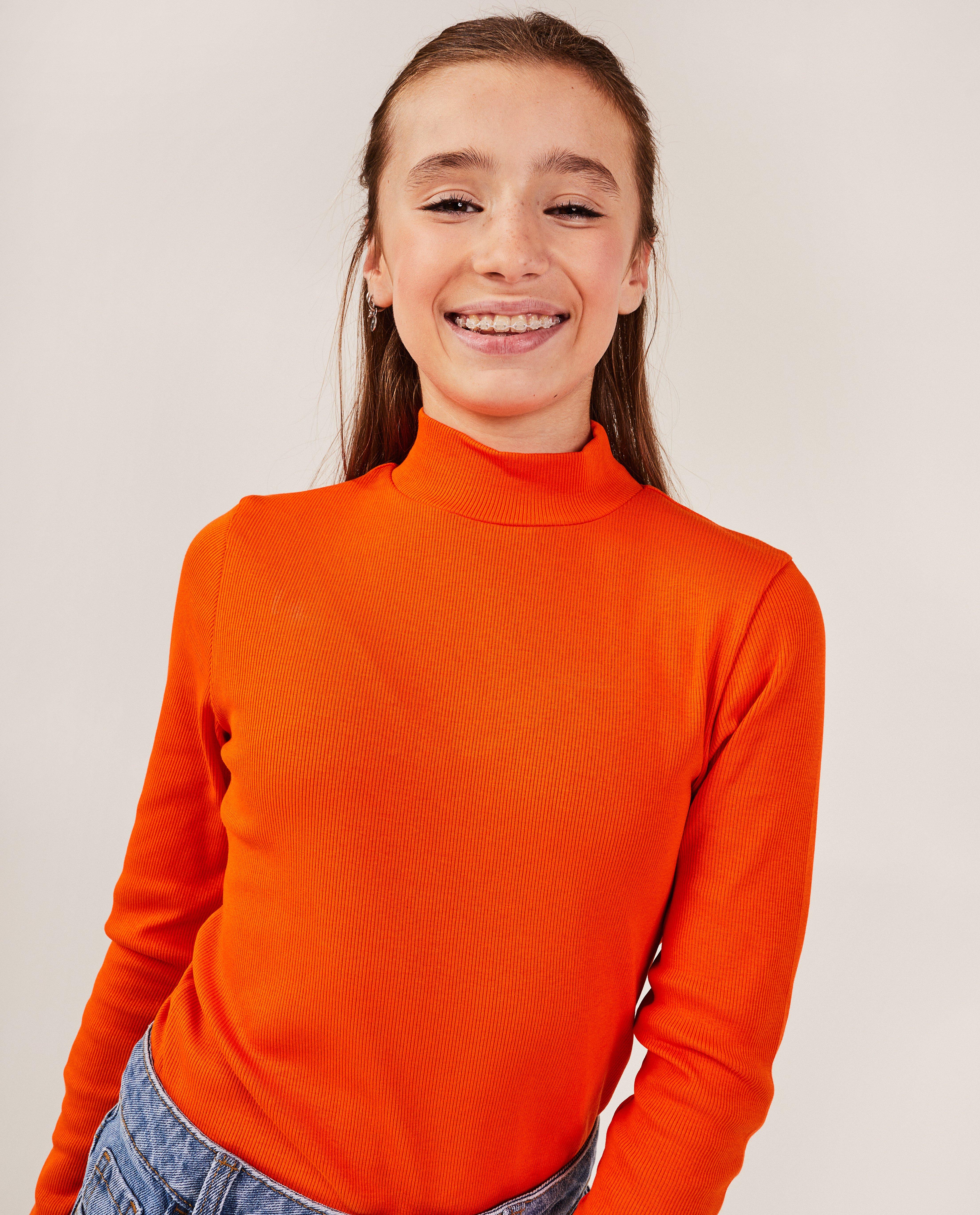 T-shirts - Longsleeve met rib