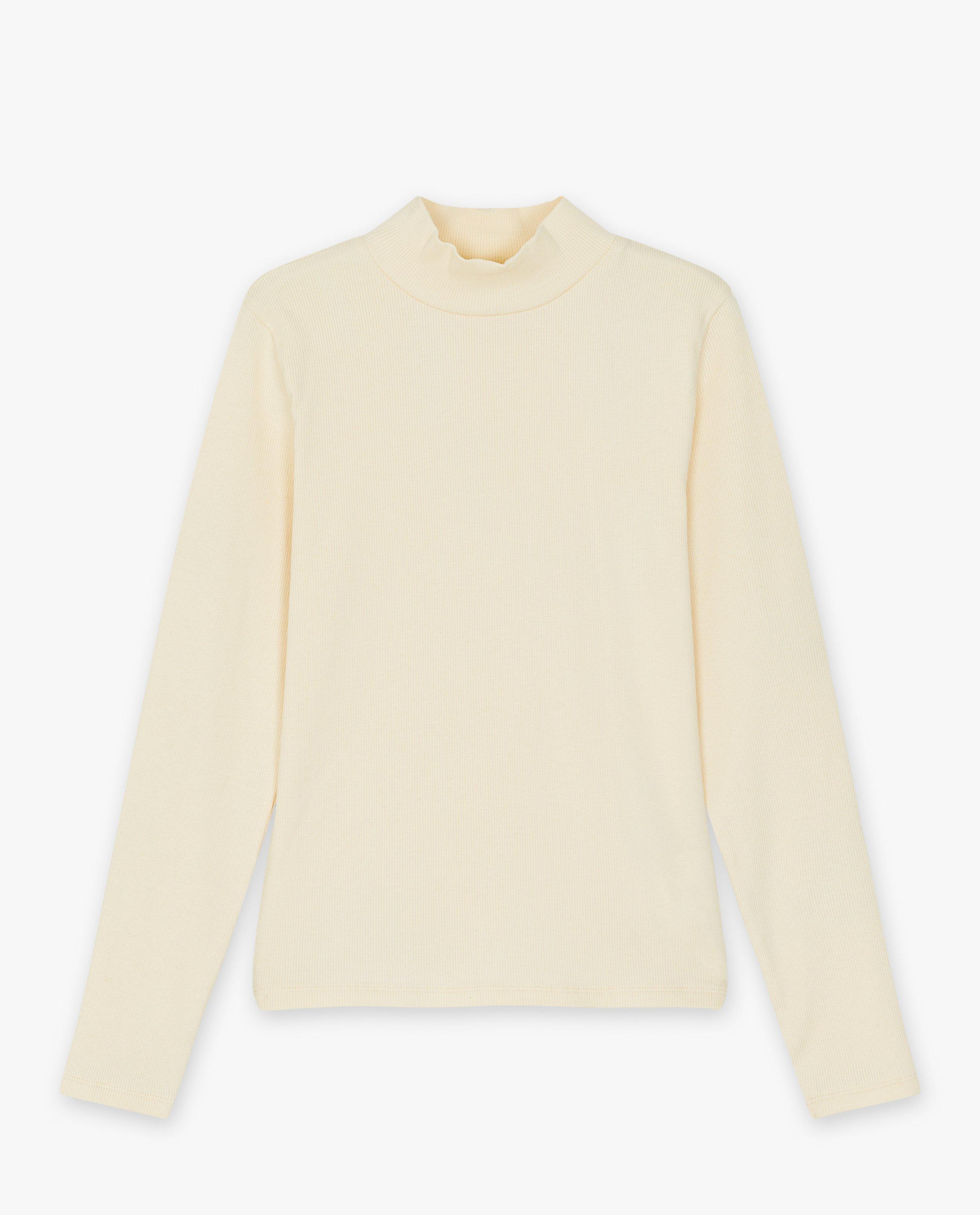 T-shirts - Longsleeve met rib