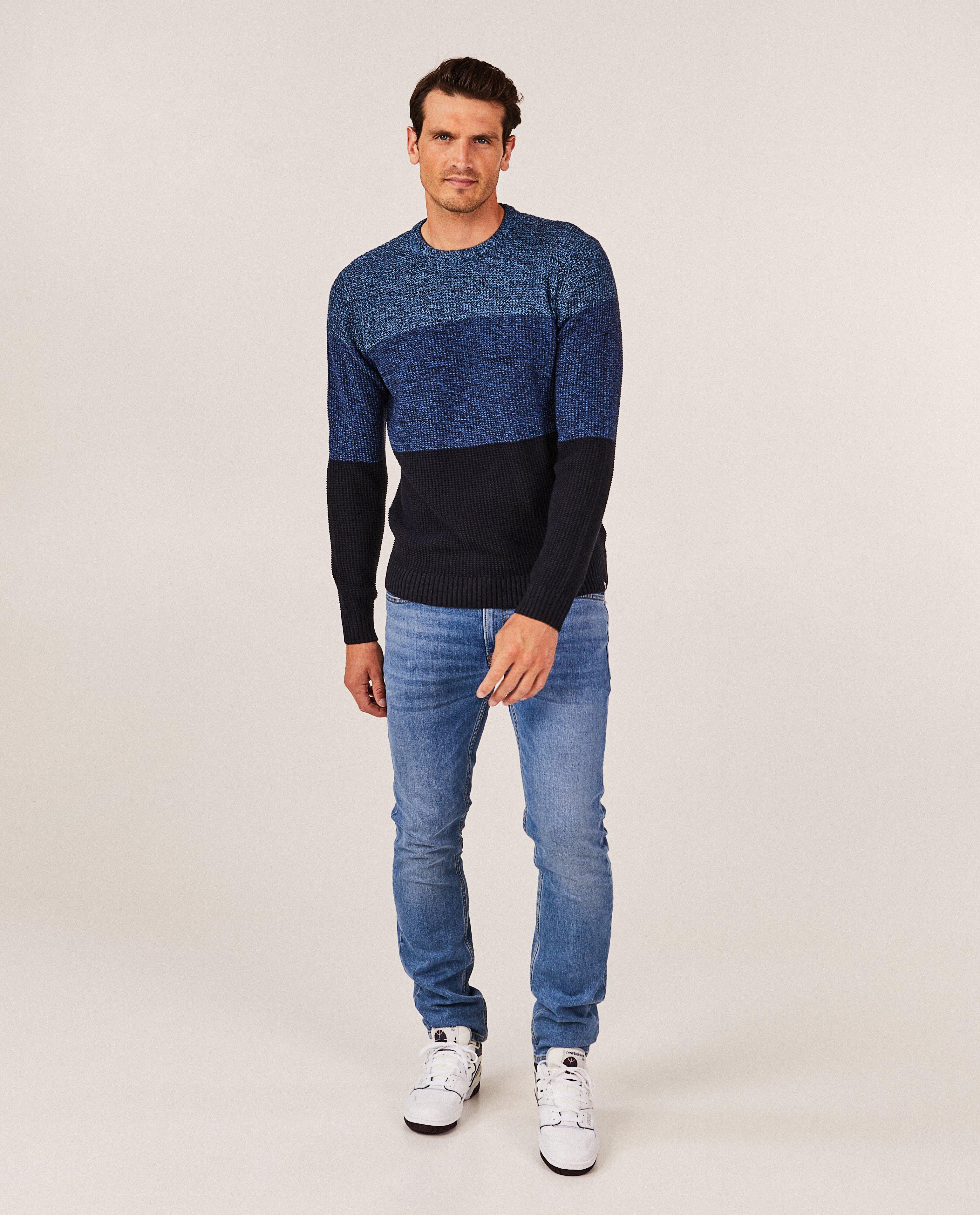 Pull en tricot structuré - null - Quarterback