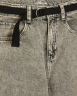 Jeans - Grijze jeans, wide leg fit