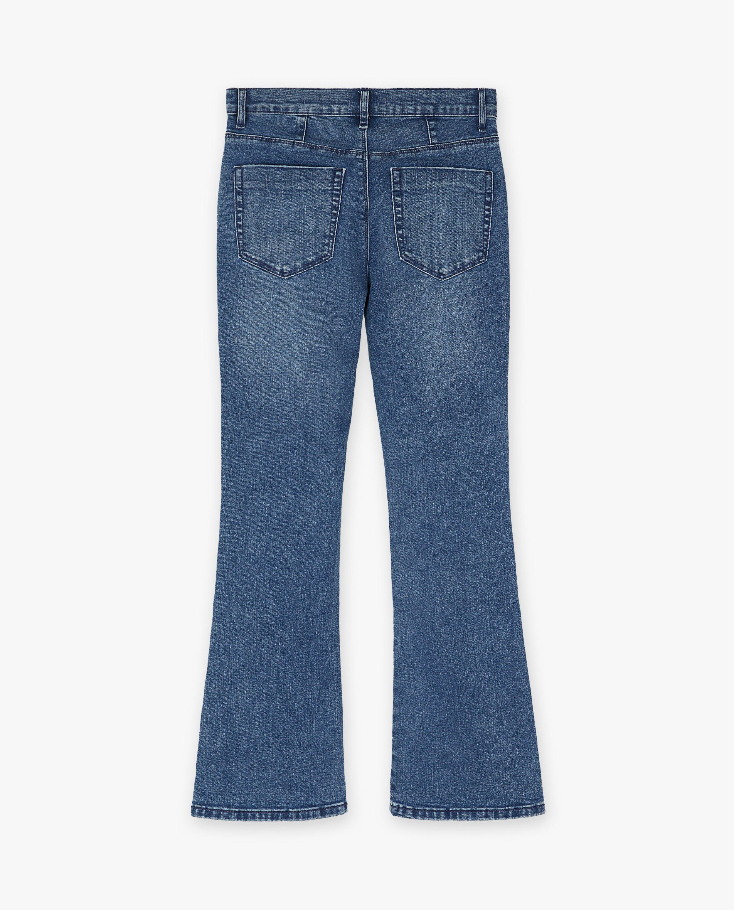 Jeans - Jeans bleu à pattes d’éléphant