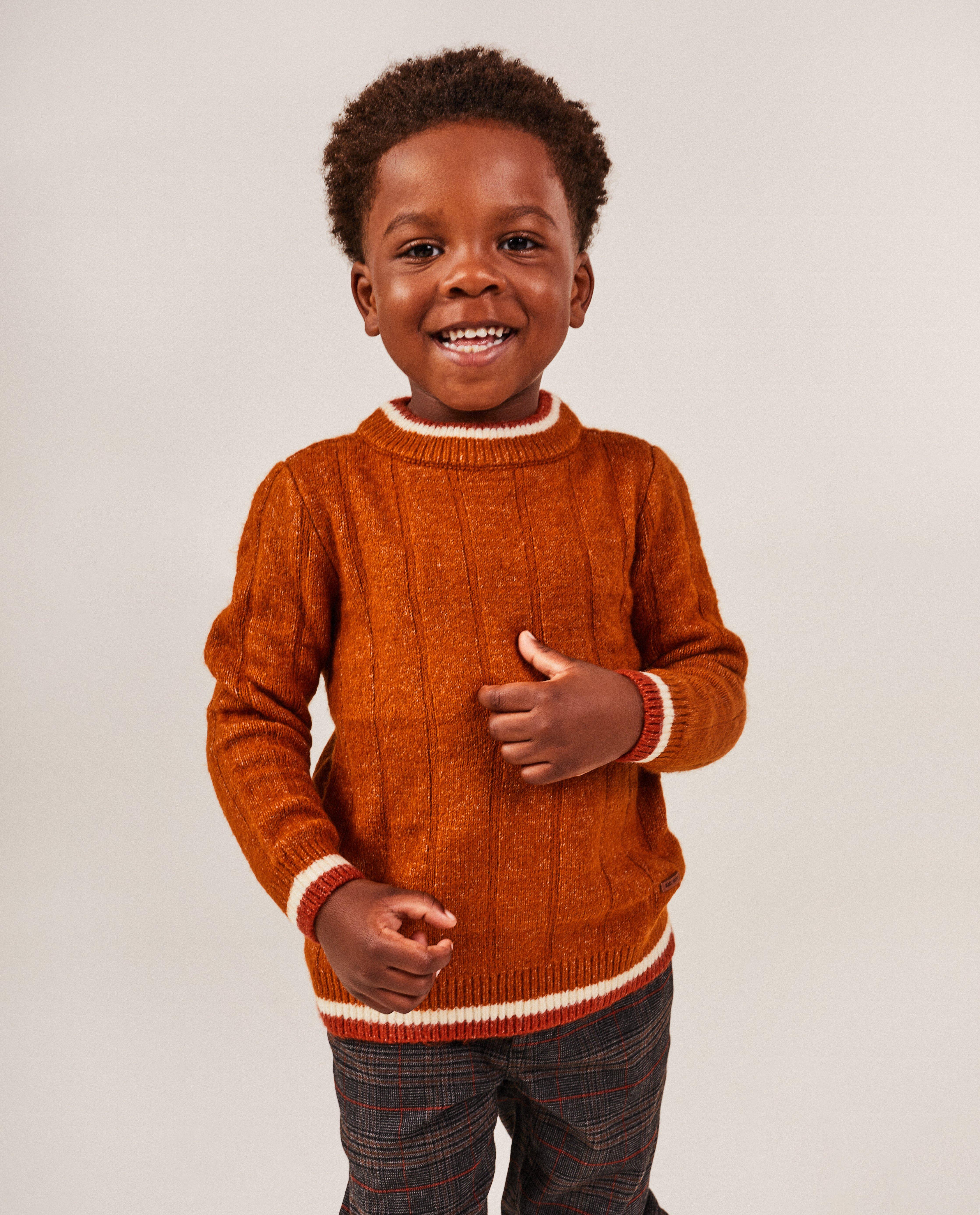 Pulls - Pull en tricot à carreaux